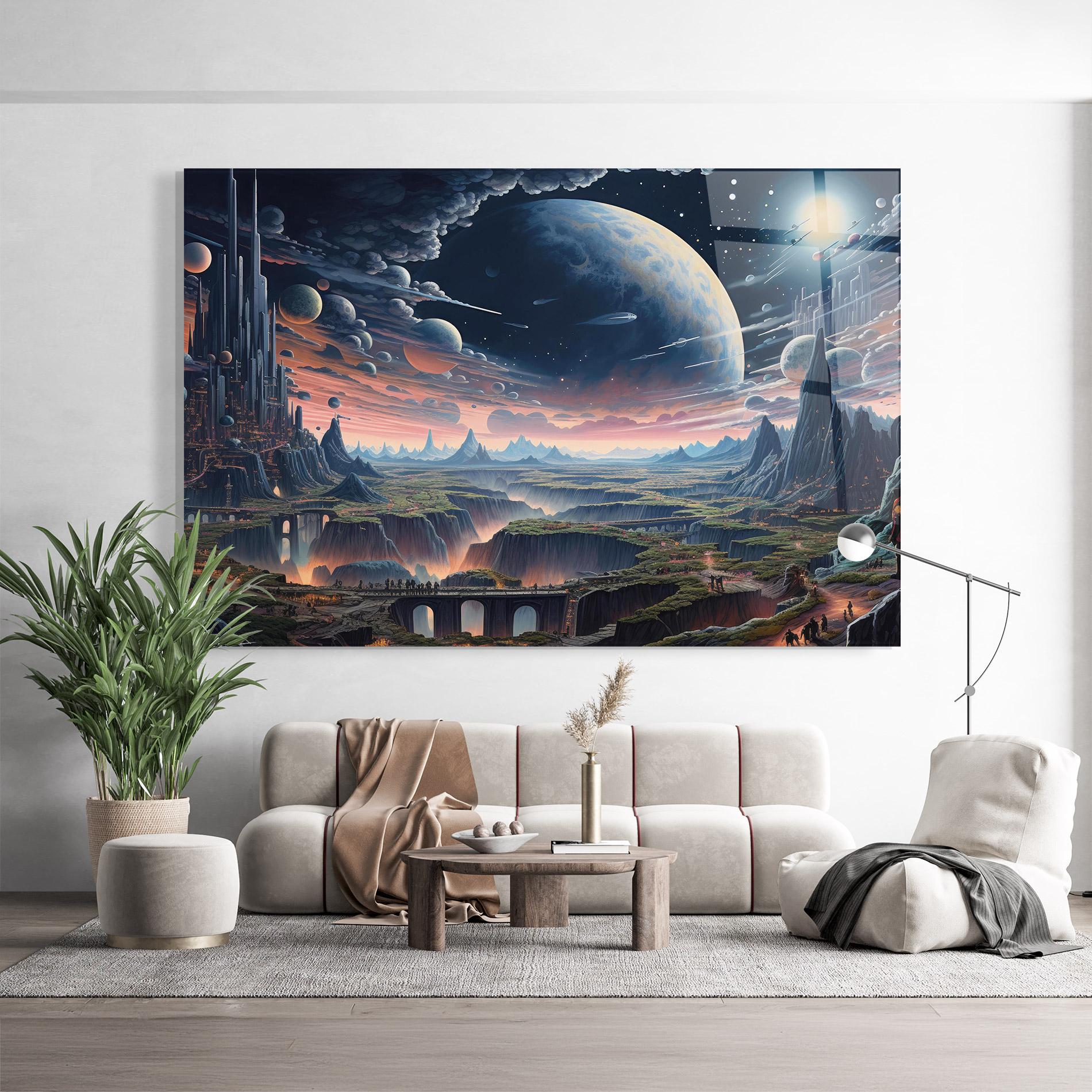 Üvegkép Celestial Chronicler mockup 9