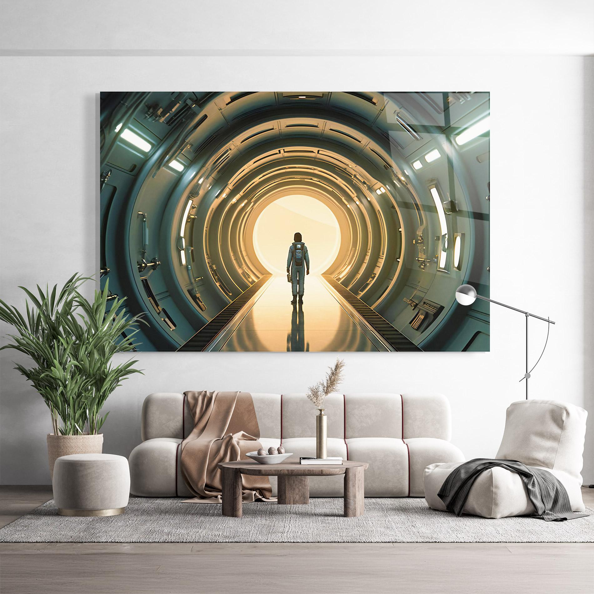 Üvegkép Infinity Intrigue mockup 9