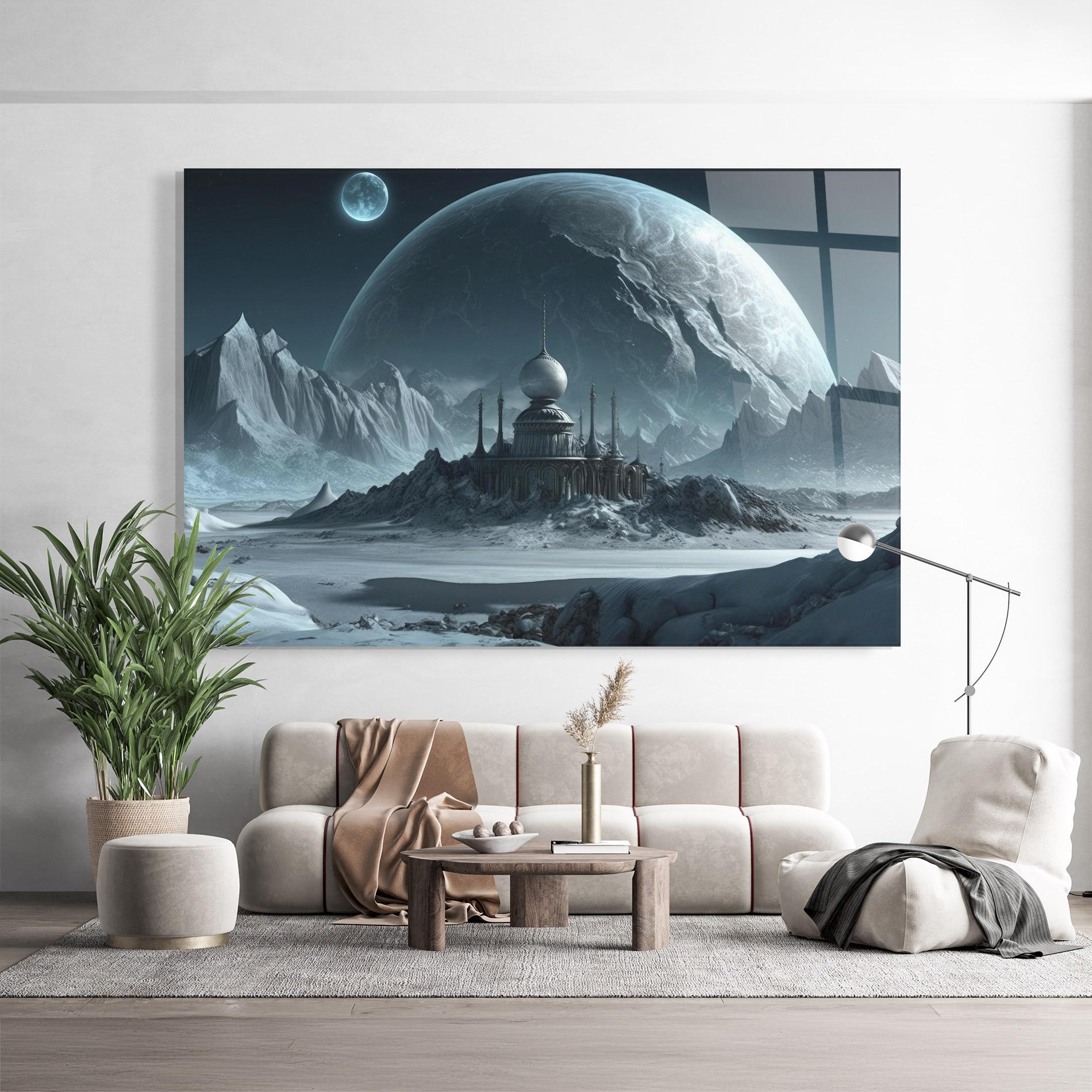 Üvegkép Muslim Design mockup 9