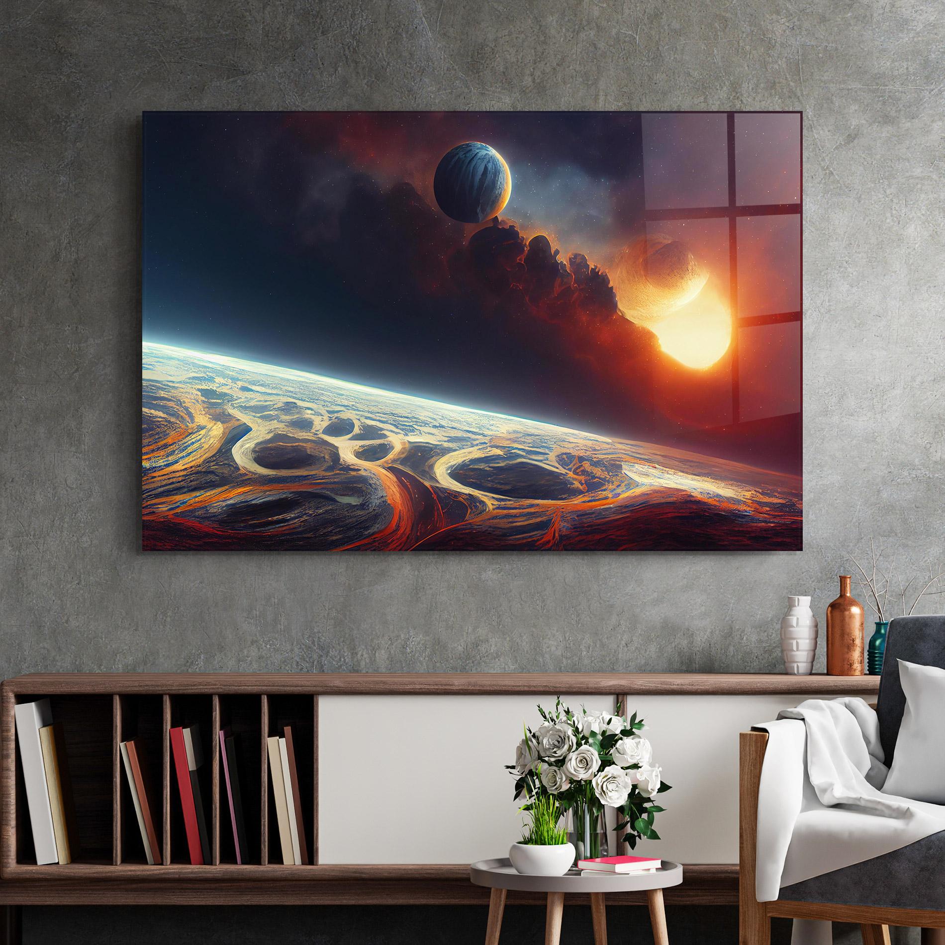 Üvegkép Cosmic Craze mockup 2