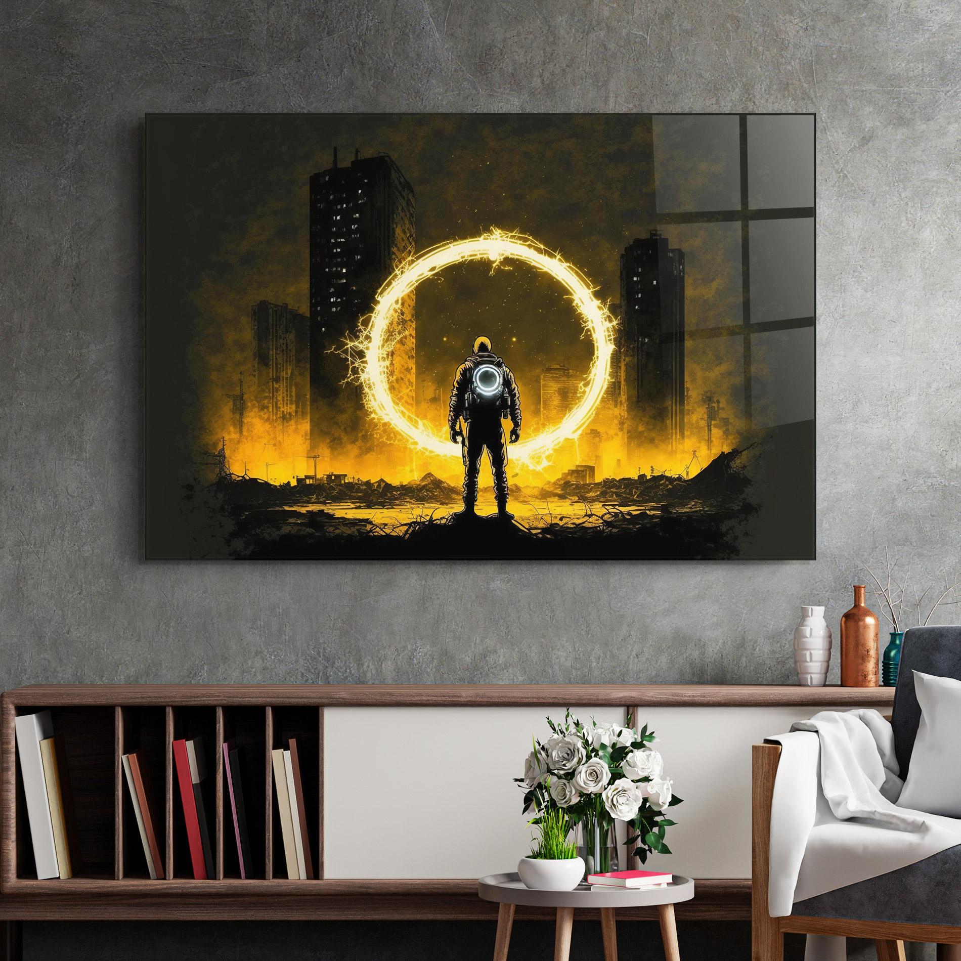 Üvegkép Fire Portal mockup 2