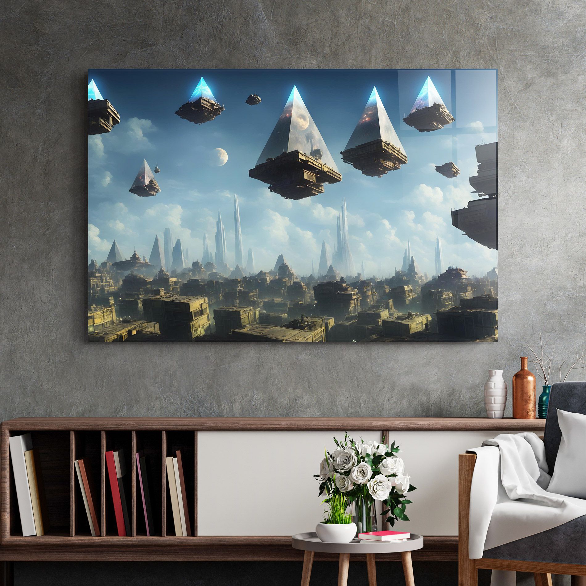 Flying Piramids mockup 2