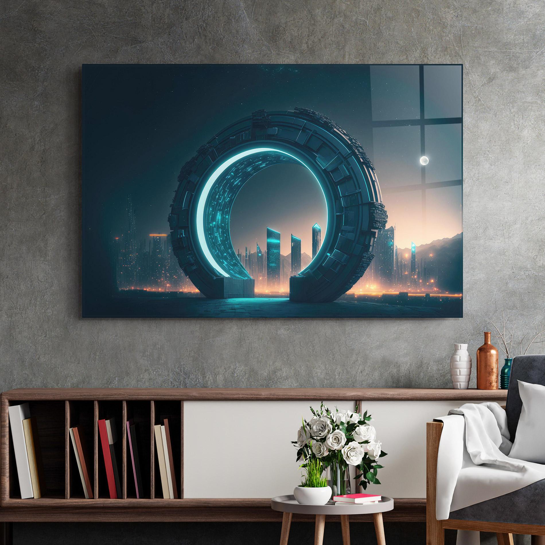 Üvegkép Future Portal mockup 2