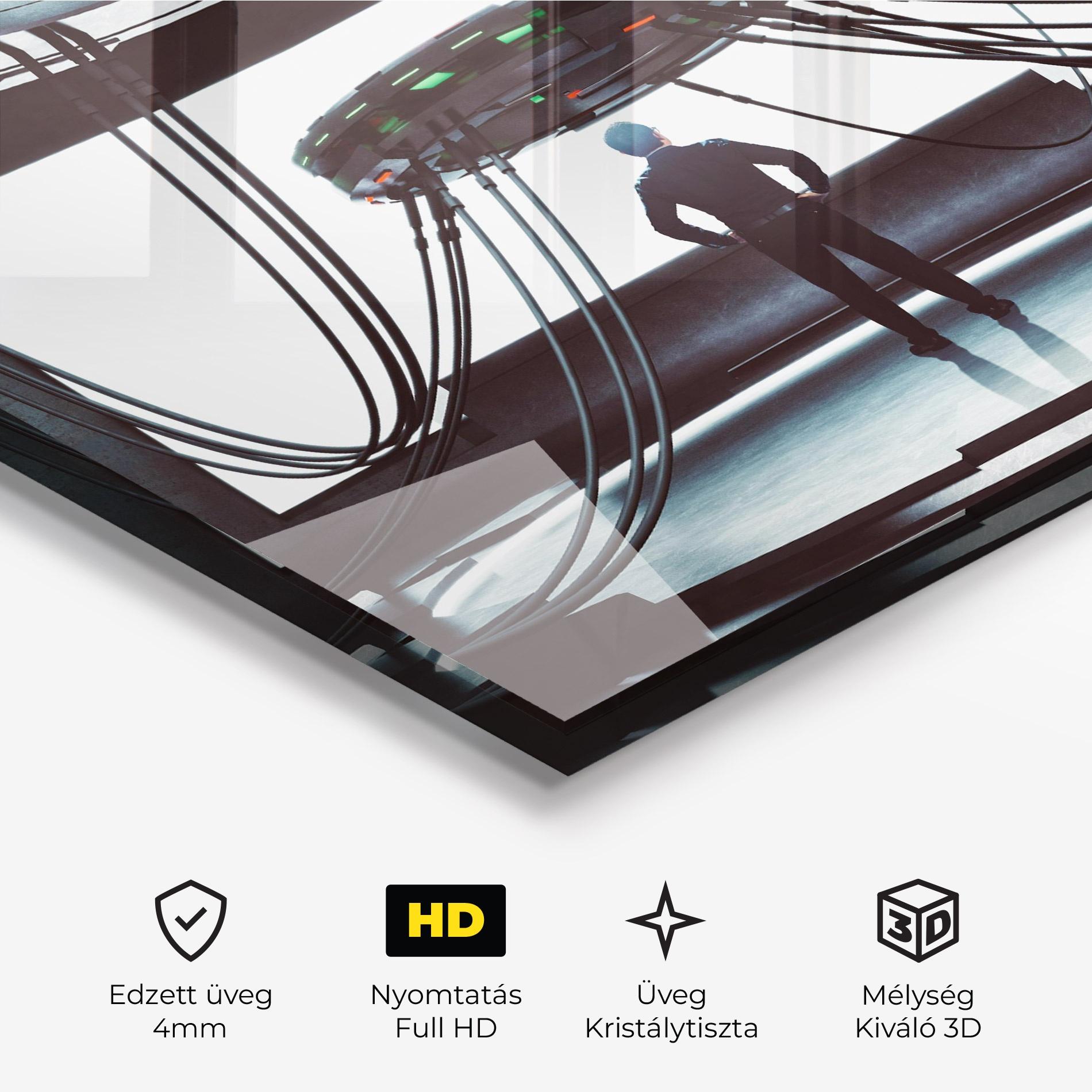 Üvegkép Cyber Chronicle mockup 3