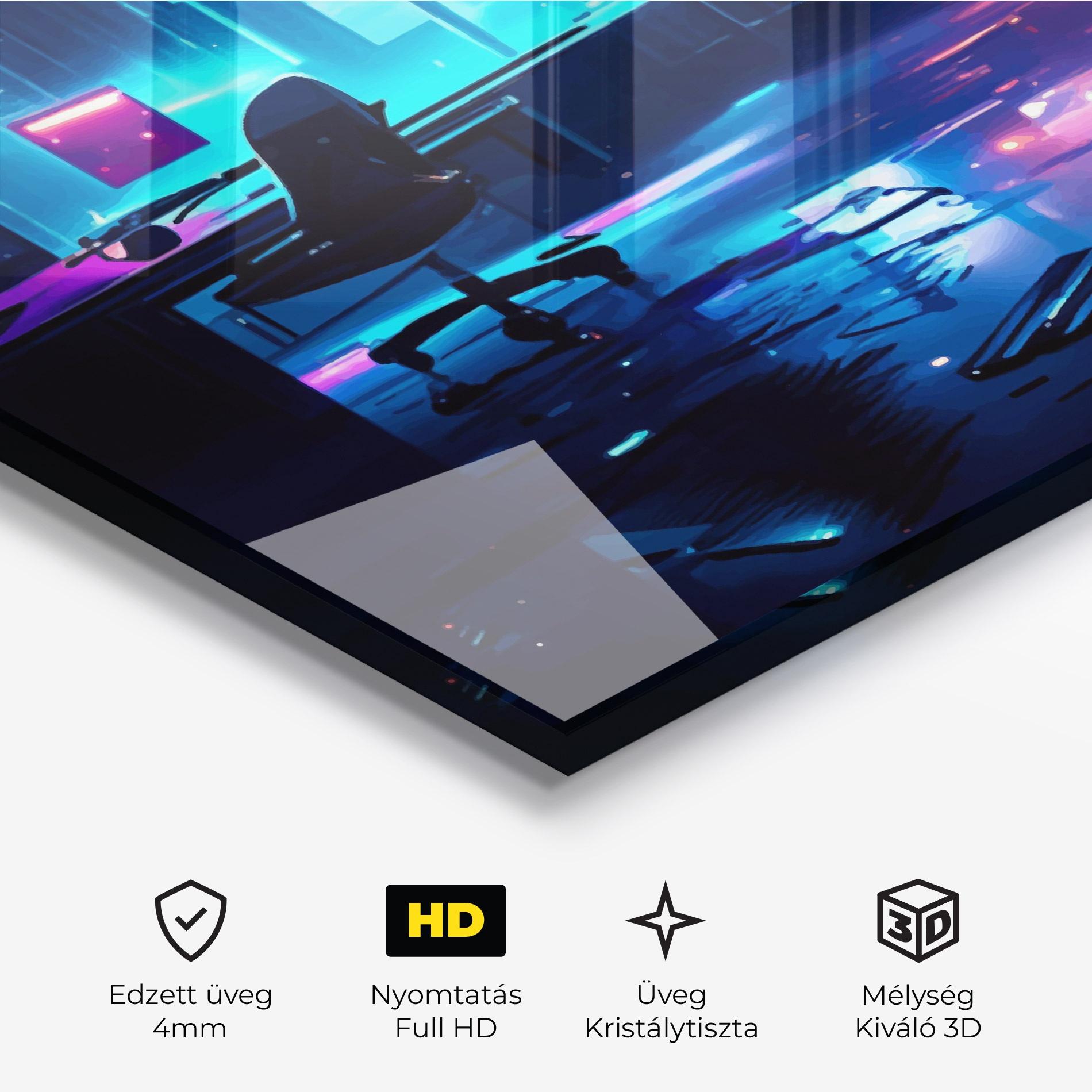 Üvegkép Furure Day mockup 3