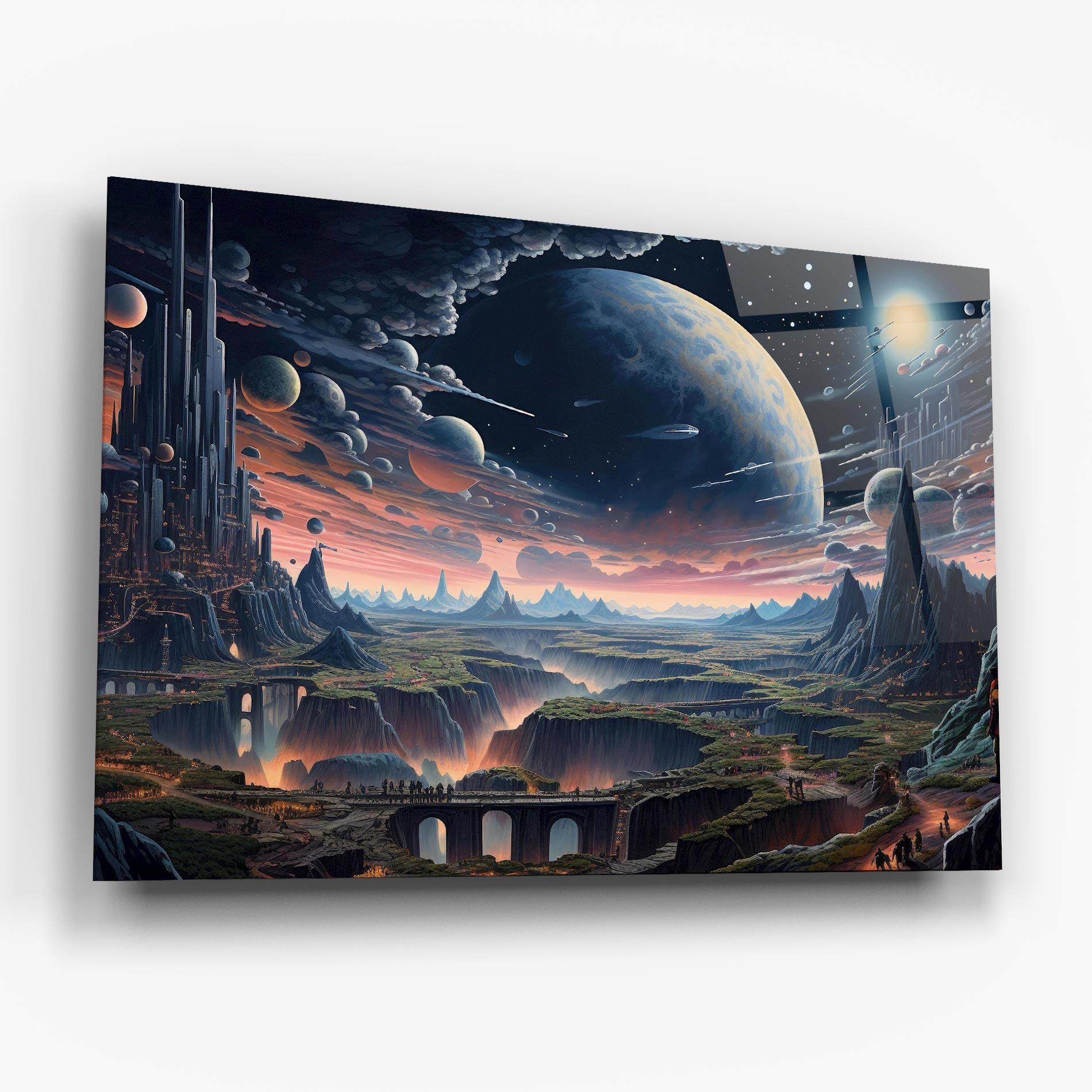Üvegkép Celestial Chronicler mockup 6