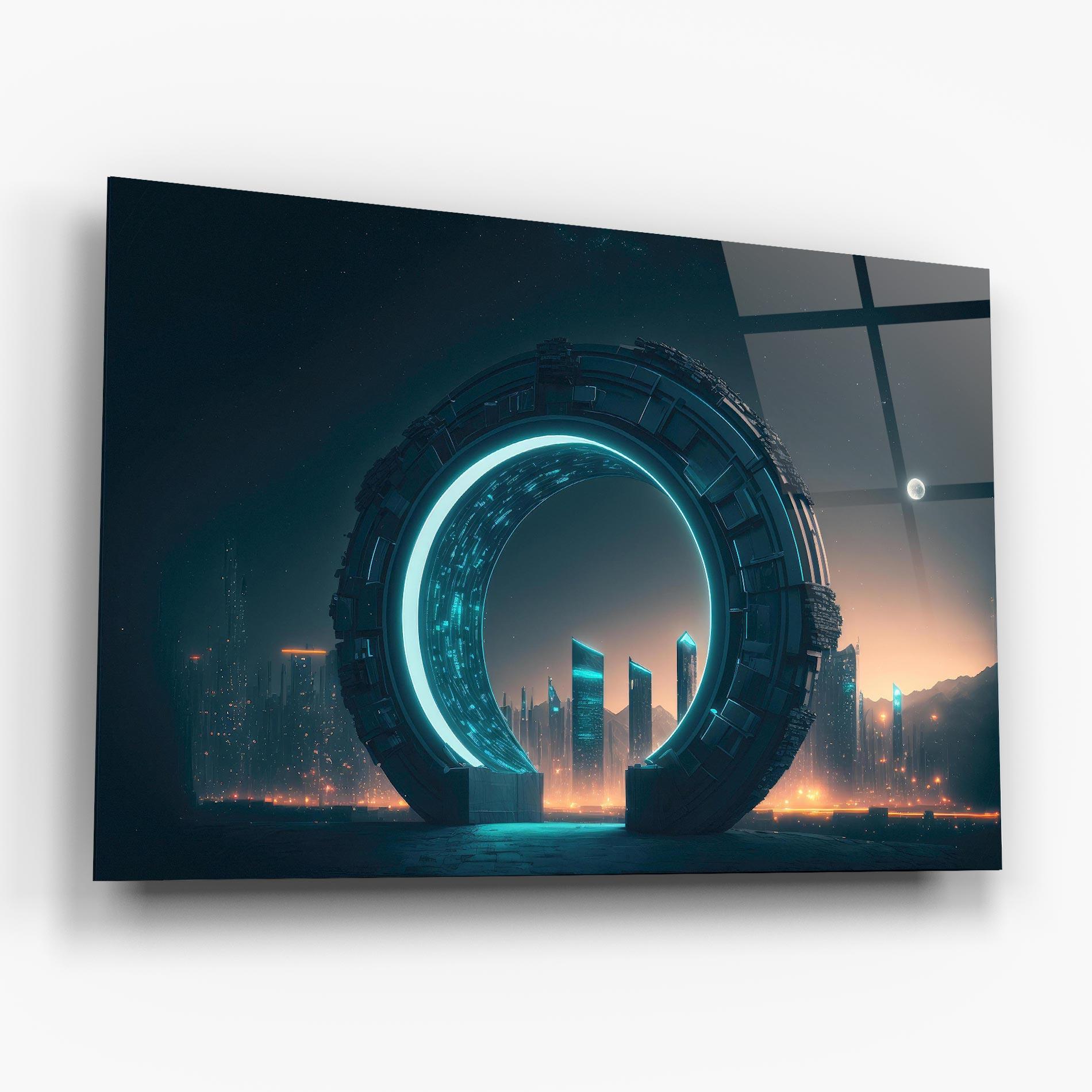 Üvegkép Future Portal mockup 6