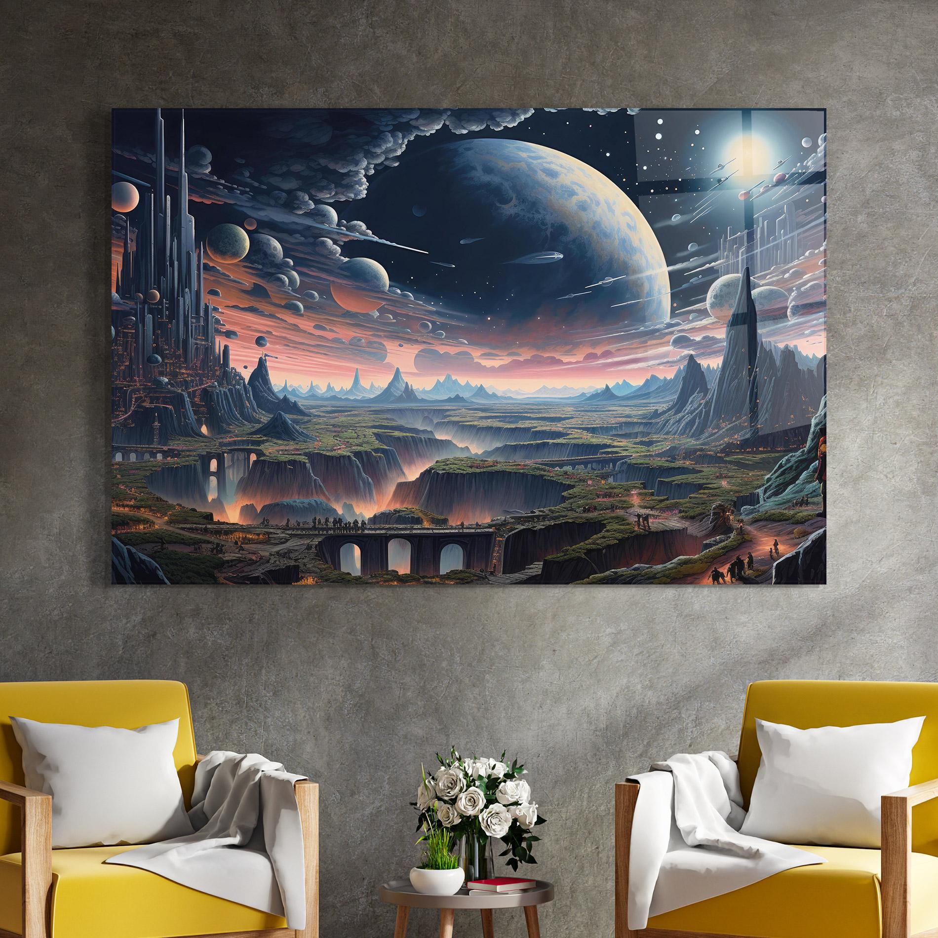 Üvegkép Celestial Chronicler mockup 4