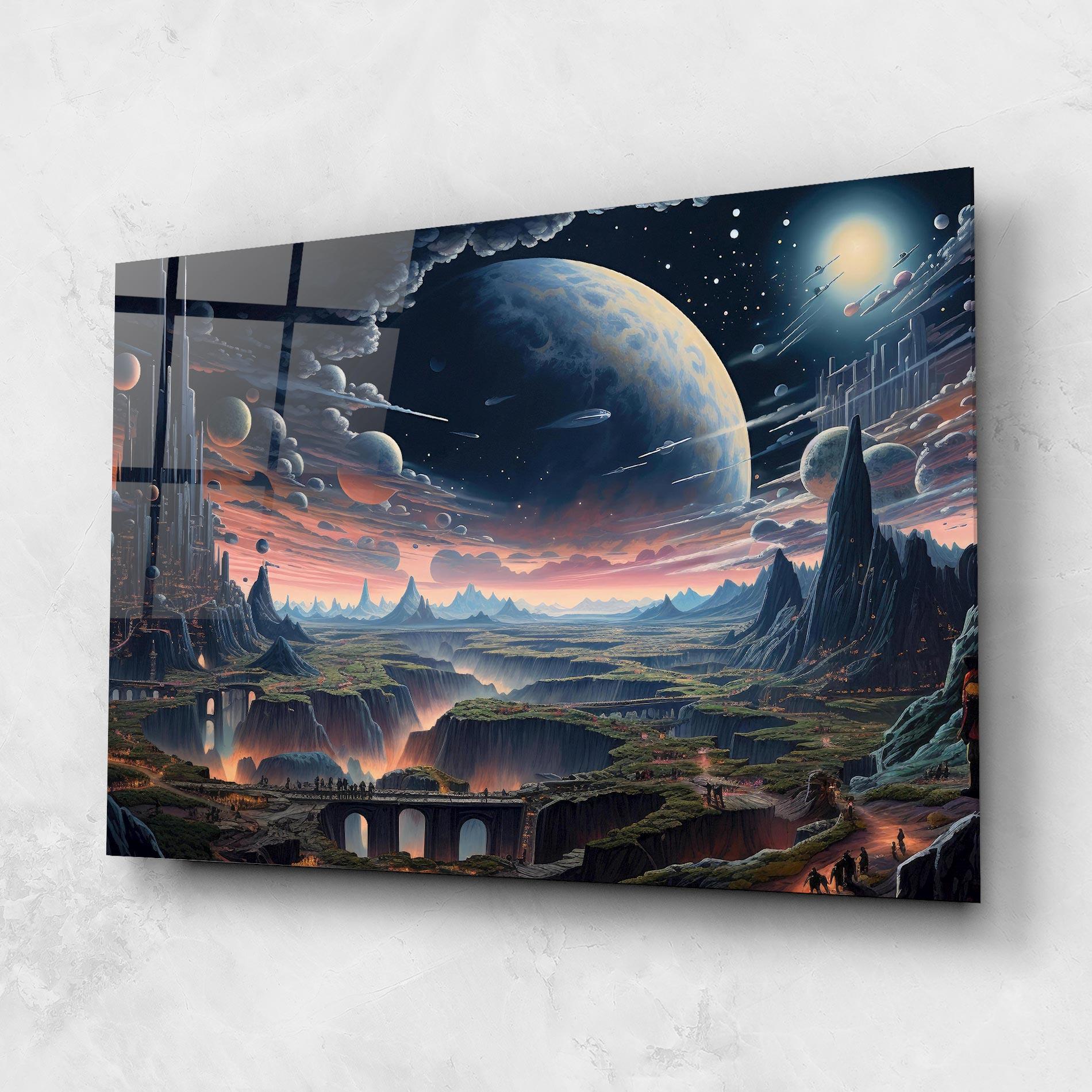 Üvegkép Celestial Chronicler mockup 1