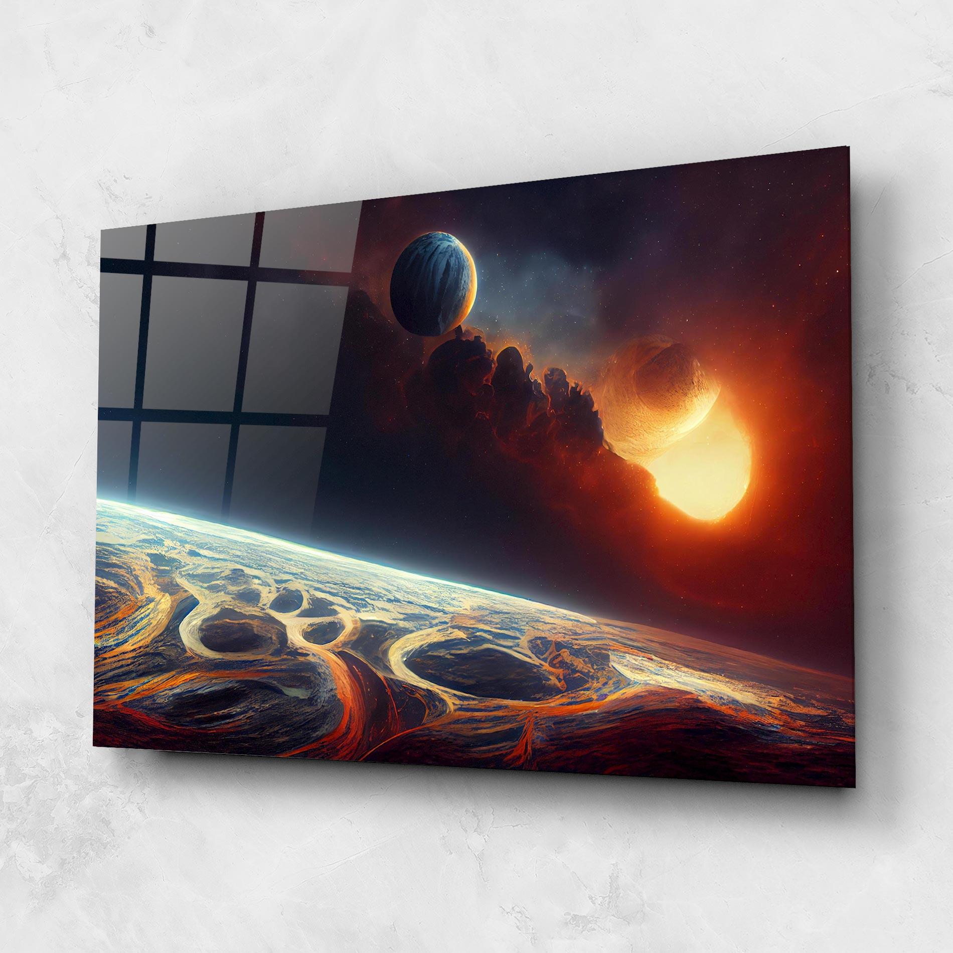 Üvegkép Cosmic Craze mockup 1