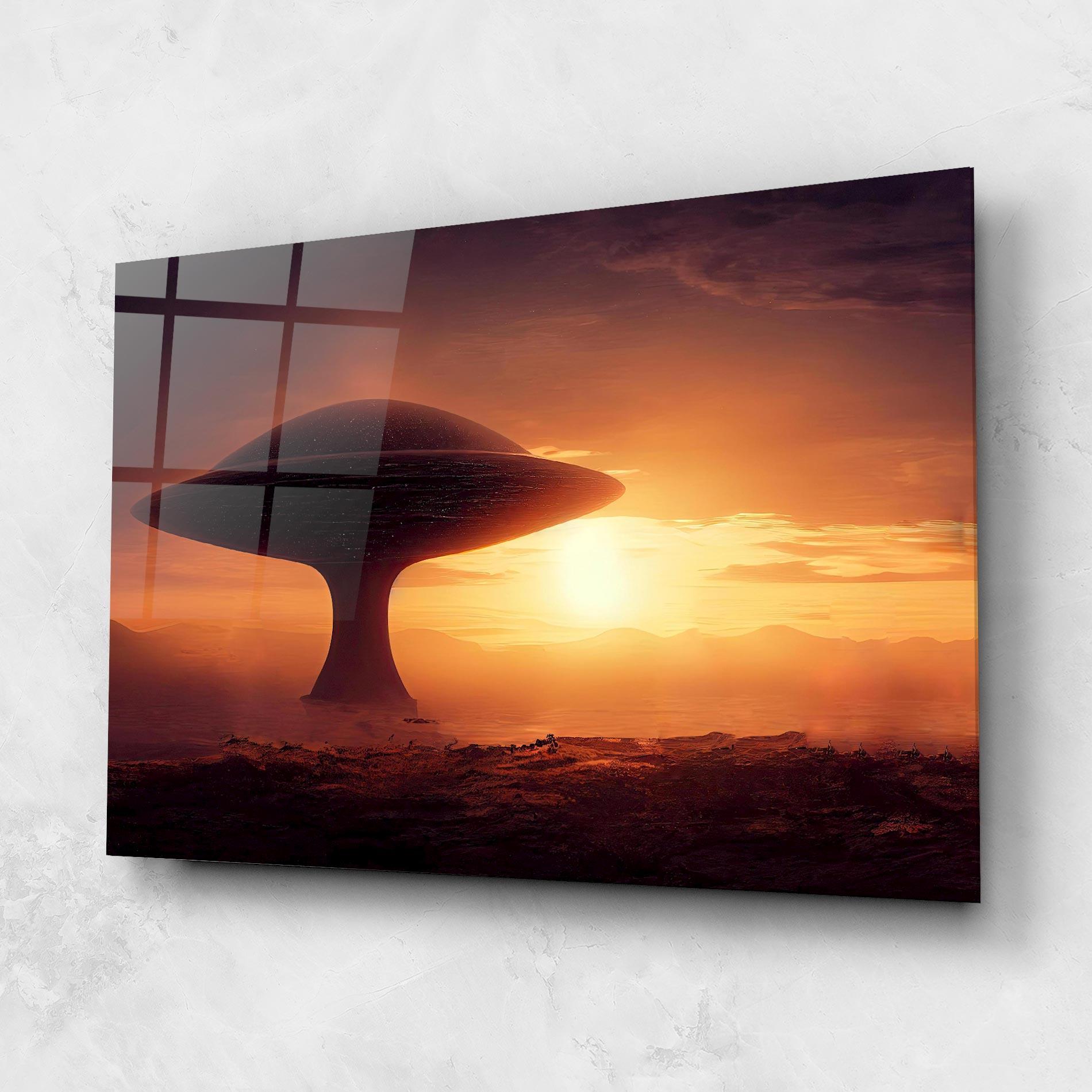 Üvegkép Fantasy Science Fiction mockup 1