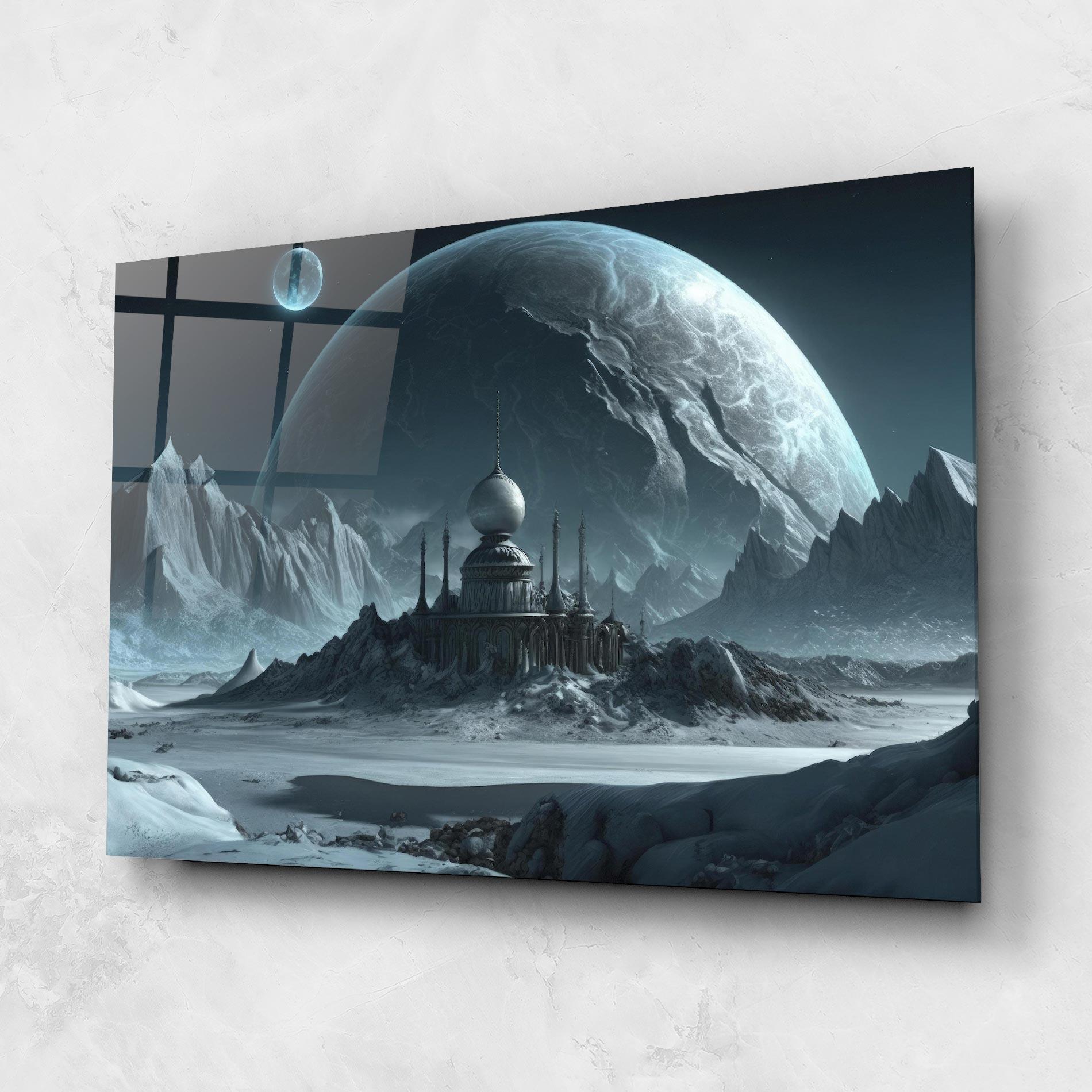 Üvegkép Muslim Design mockup 1