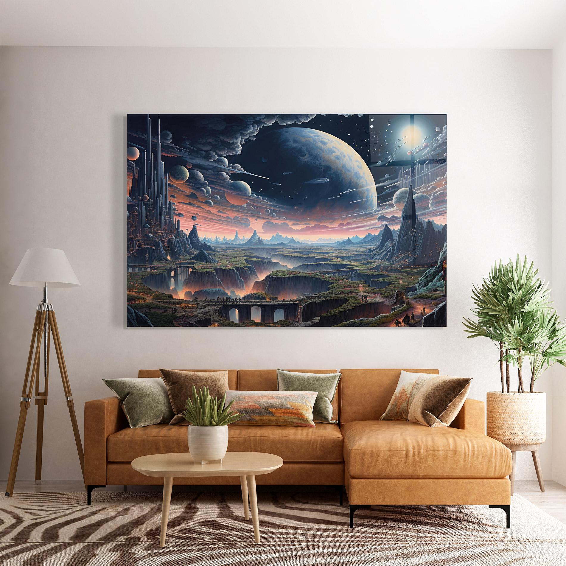 Üvegkép Celestial Chronicler mockup 7