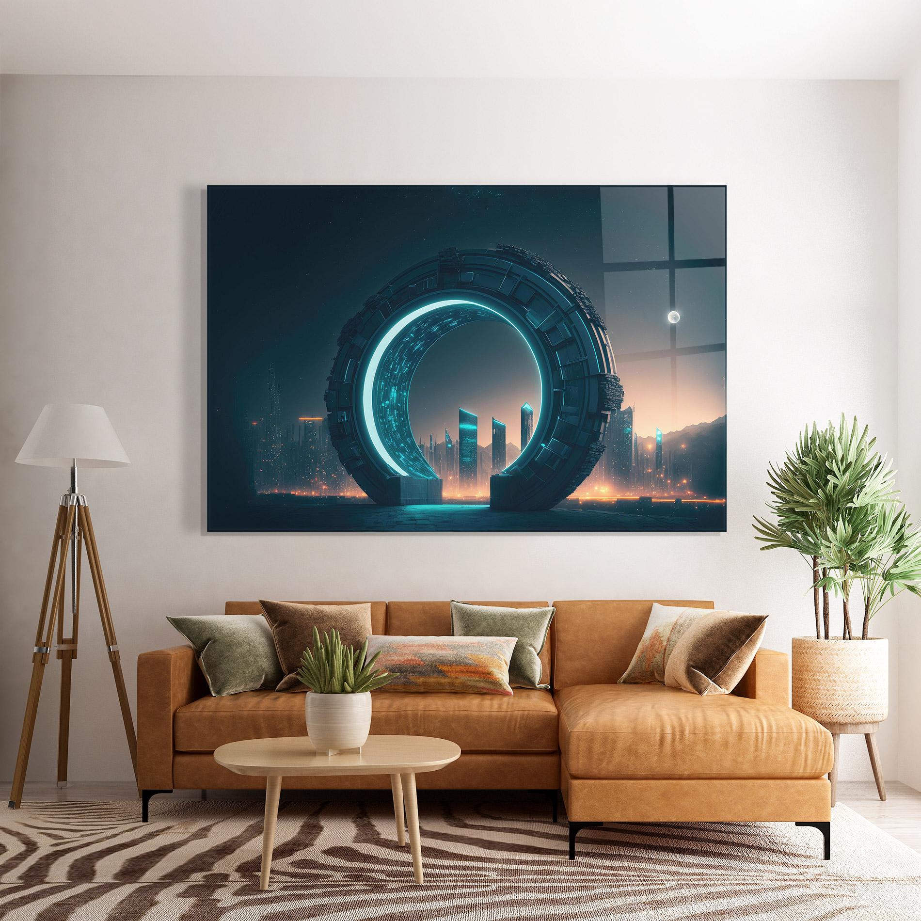 Üvegkép Future Portal mockup 7