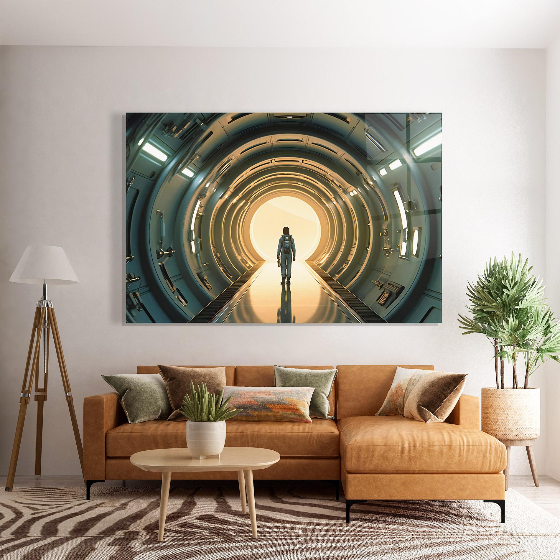 Üvegkép Infinity Intrigue mockup 7