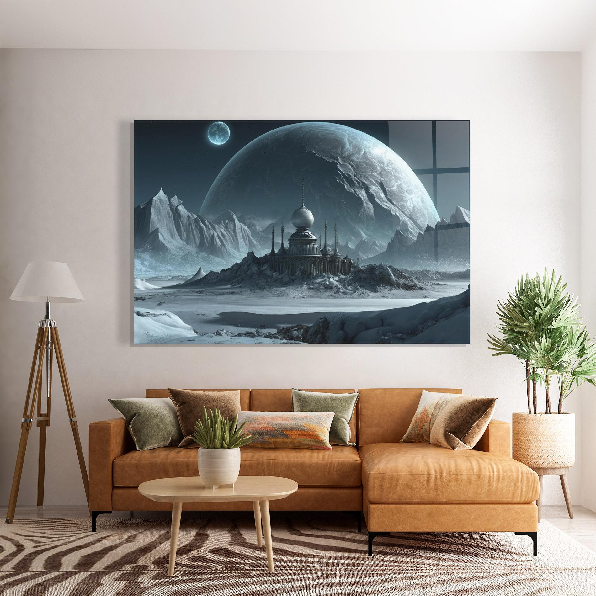 Üvegkép Muslim Design mockup 7