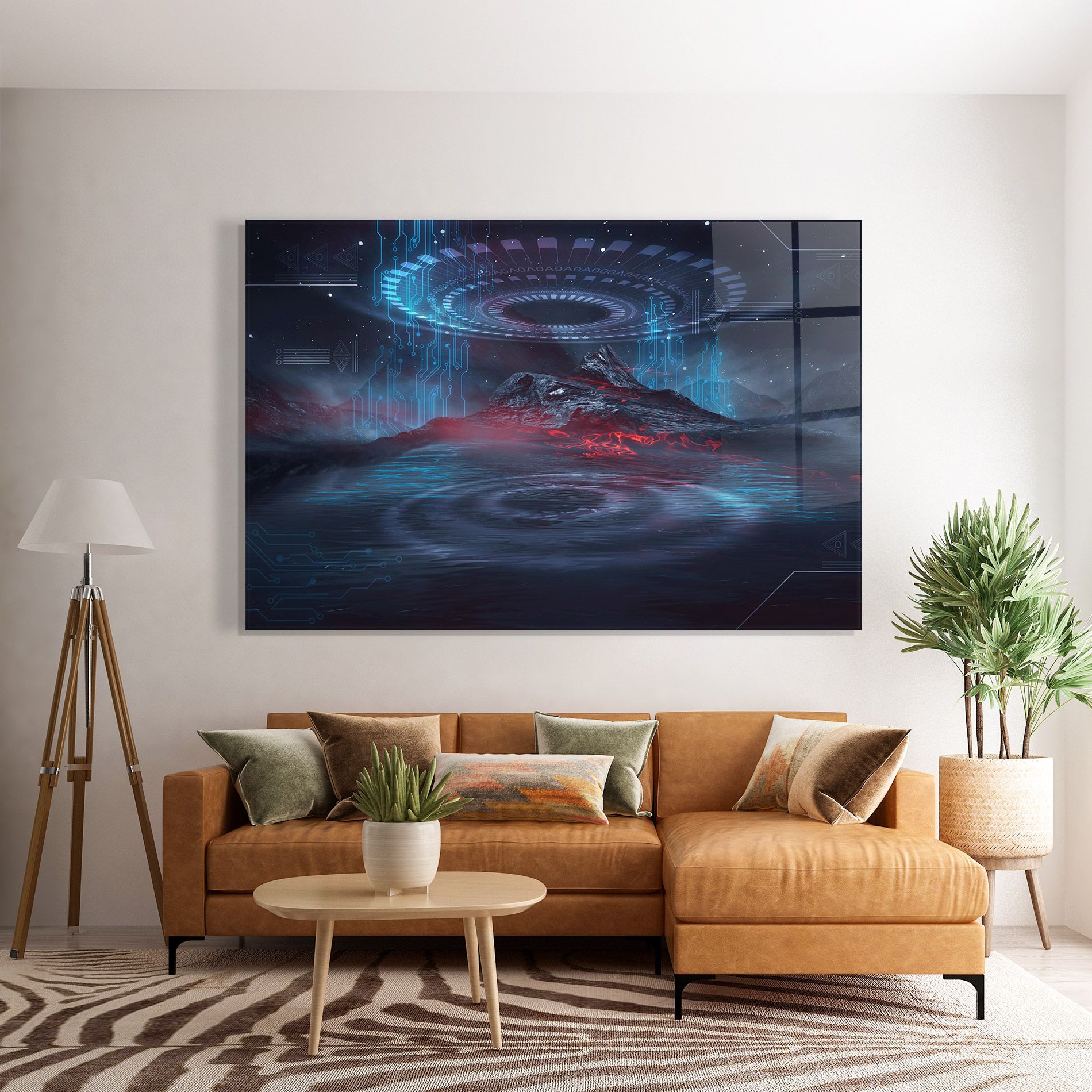 Neon Space Galaxy mockup 7