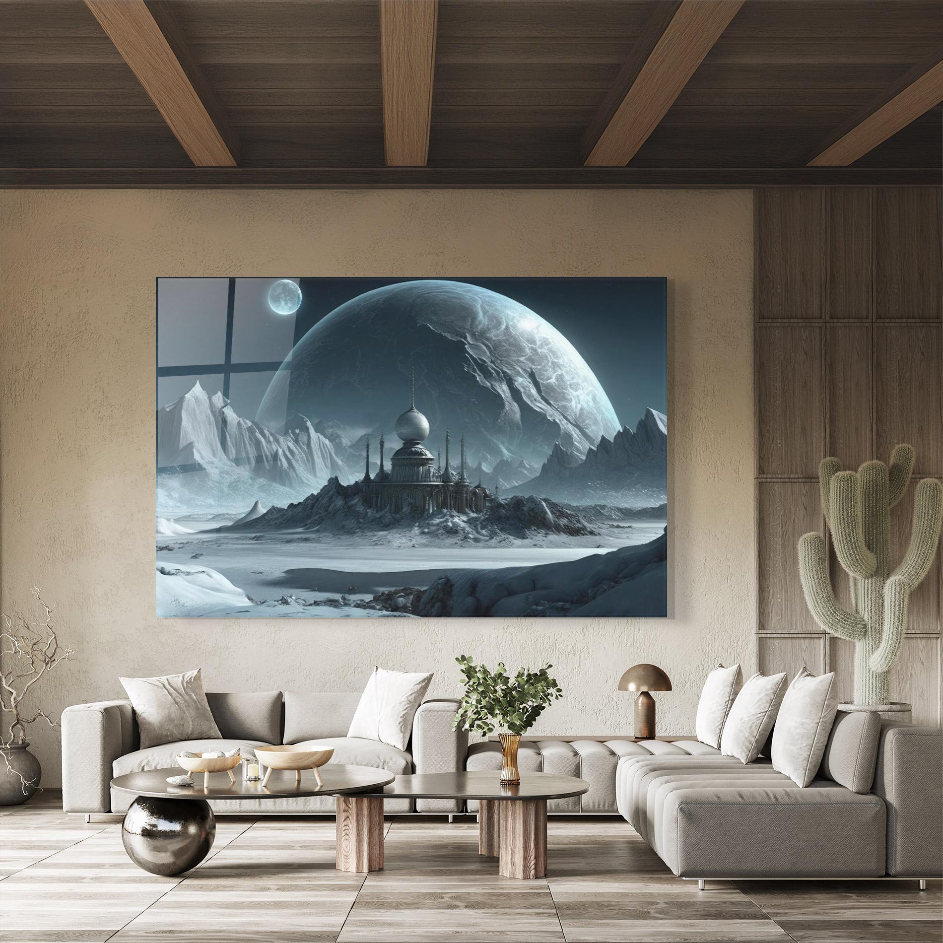 Üvegkép Muslim Design mockup 8