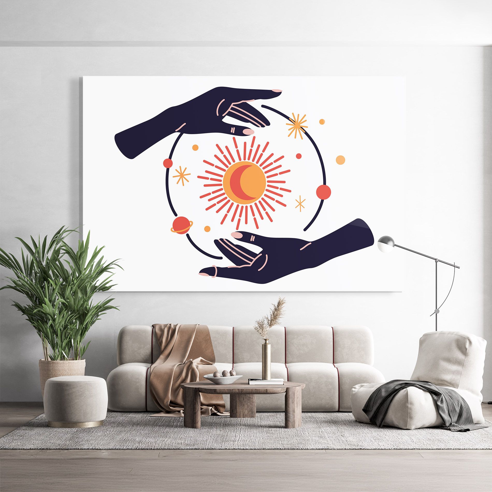 Purple Magic Hands mockup 9