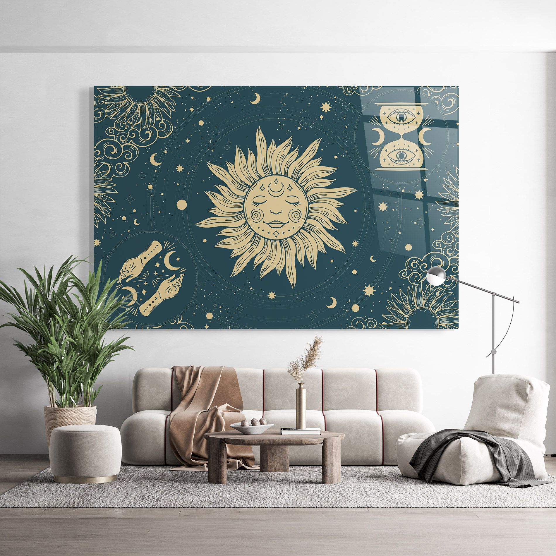 Sun Face Magic mockup 9