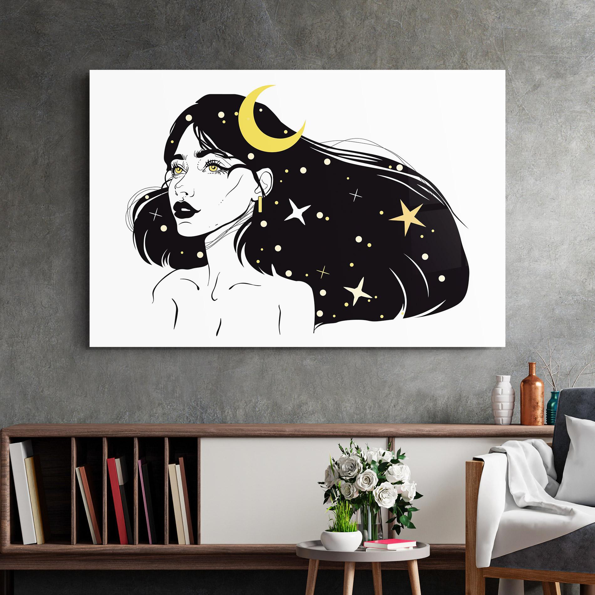 Üvegkép Night Witch mockup 2