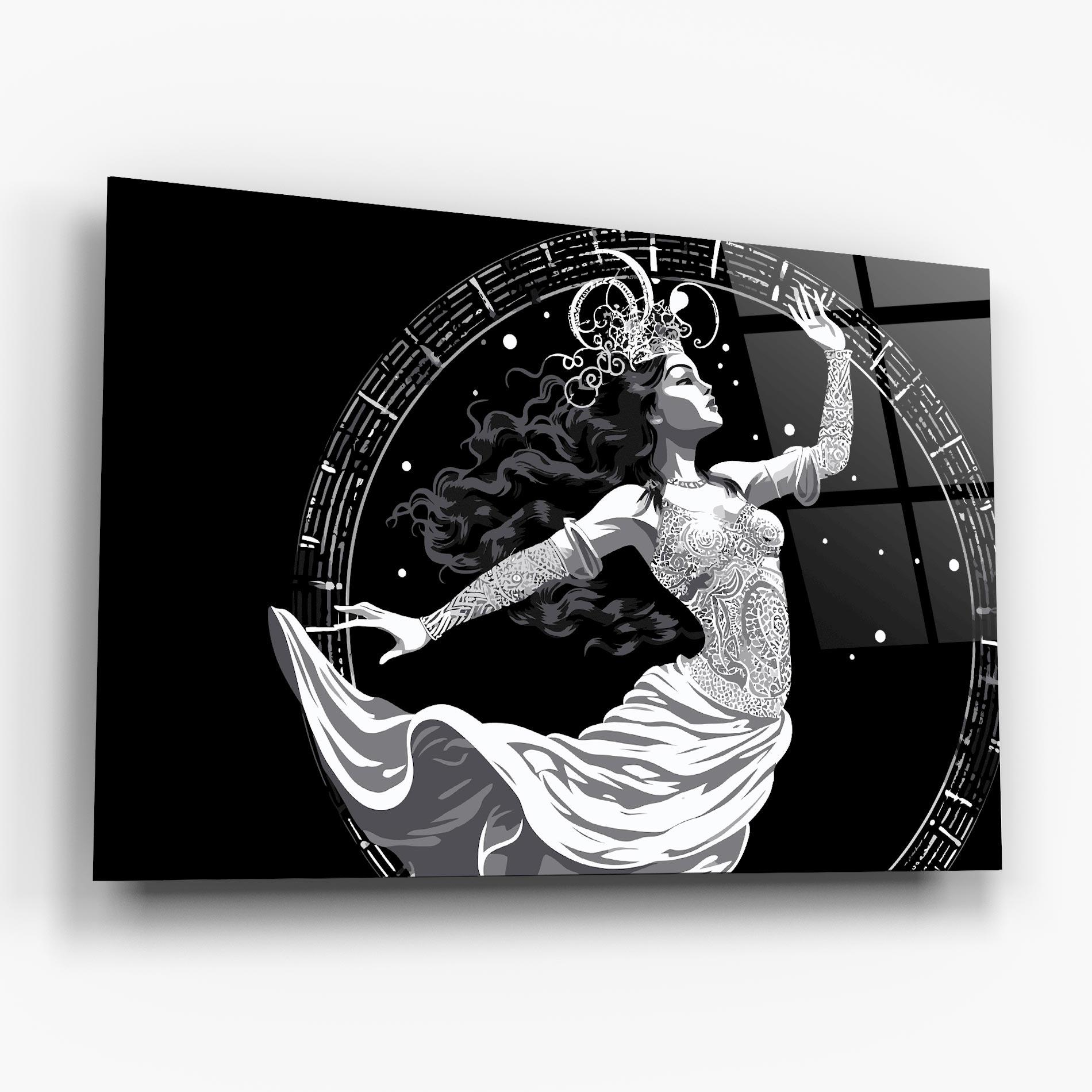 Üvegkép Beautiful Witch mockup 6