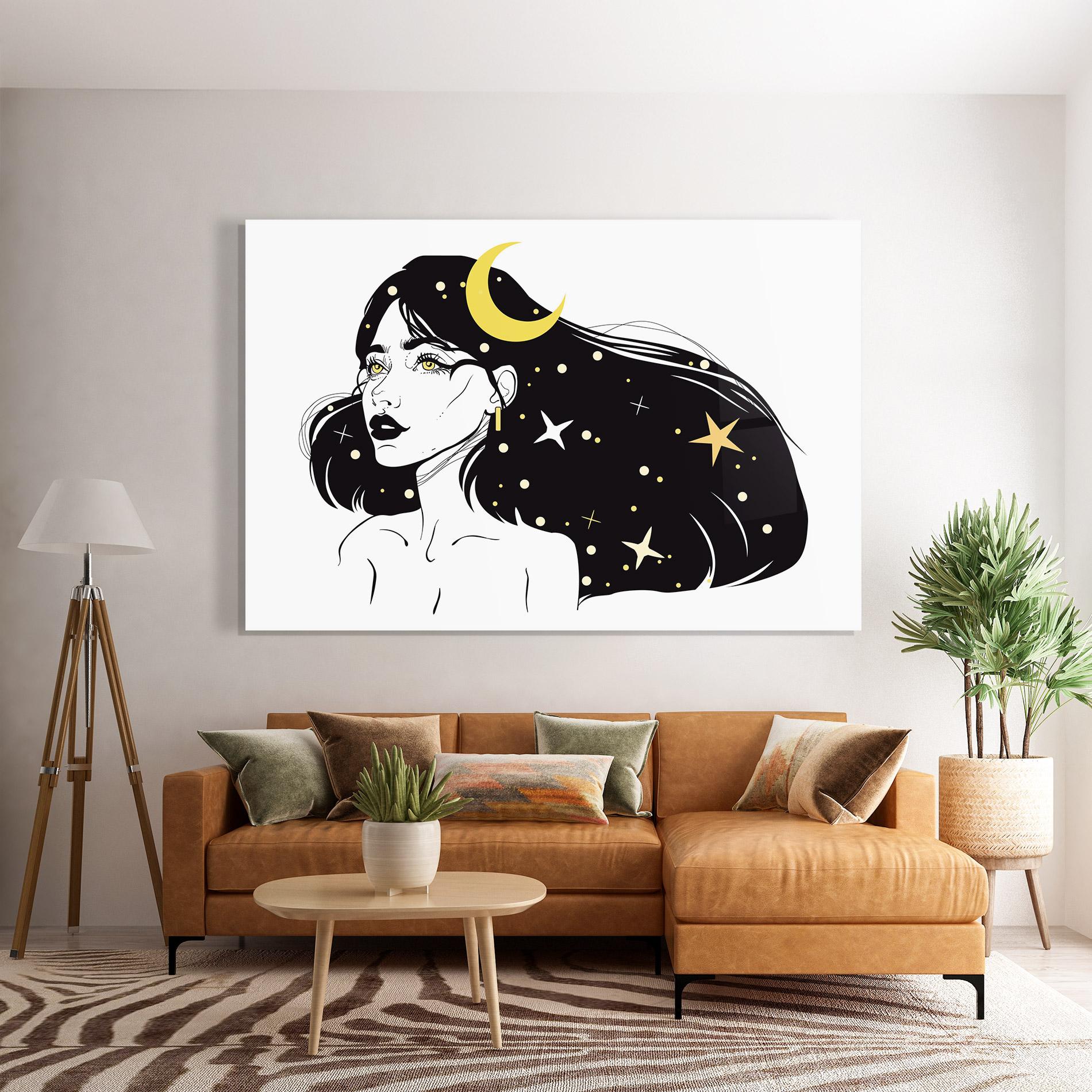 Üvegkép Night Witch mockup 7