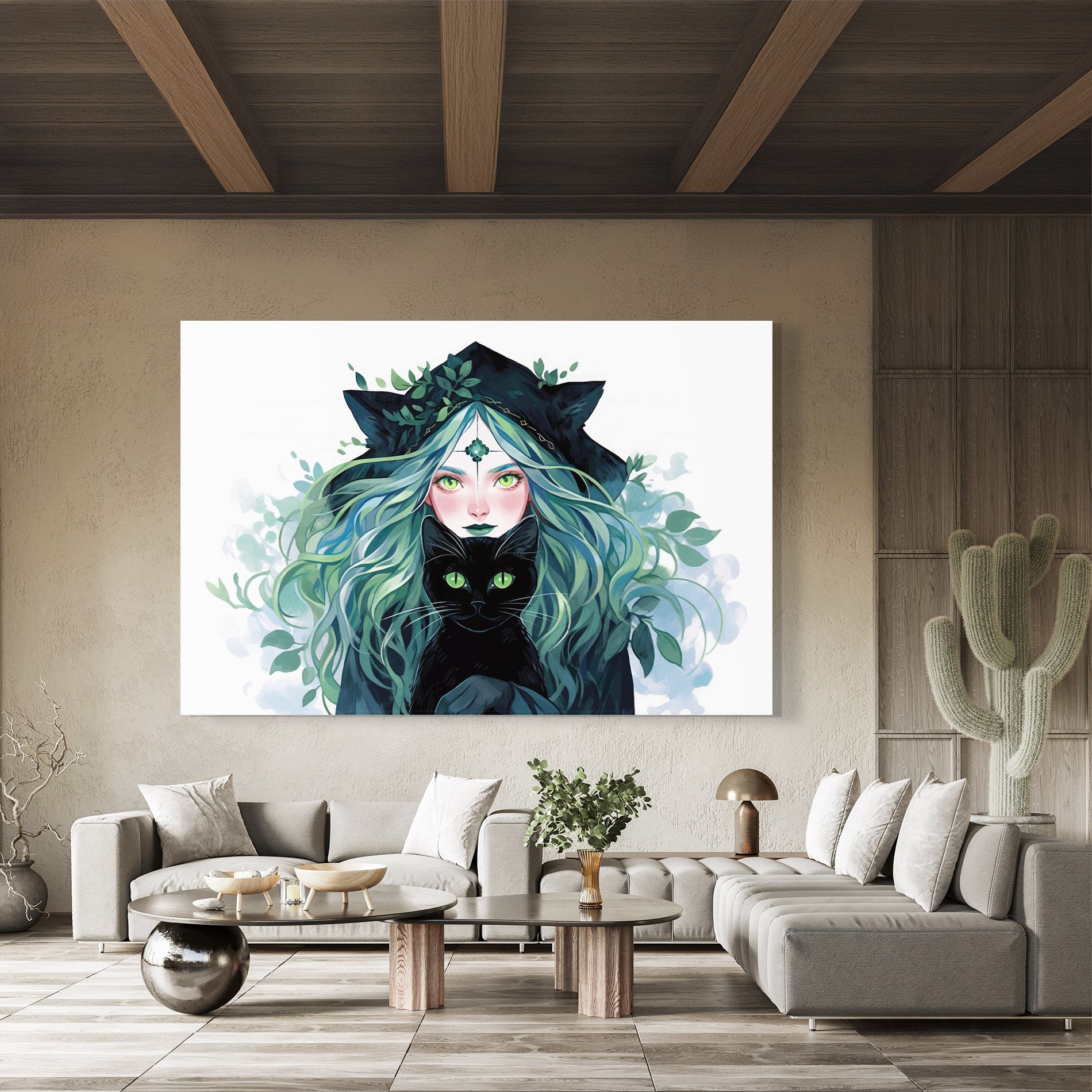 Magic Cat Witch mockup 8