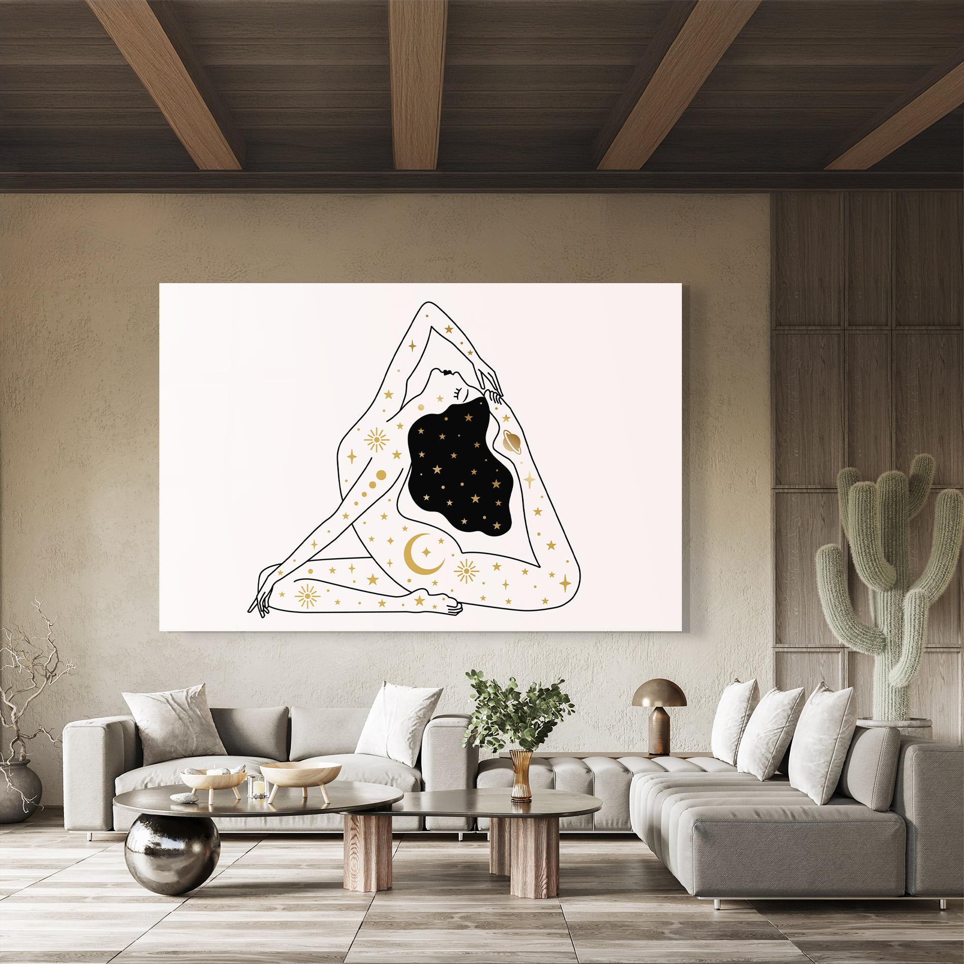 Üvegkép Stars Witch mockup 8