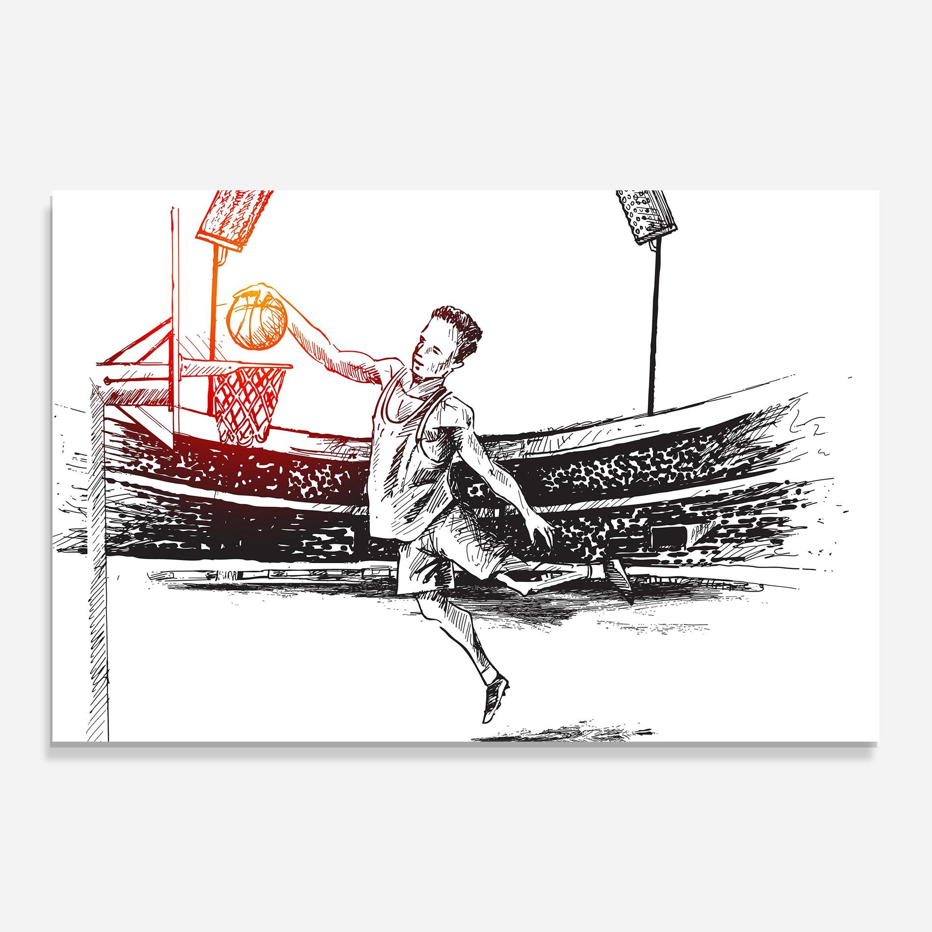 Üvegkép Basket Arena mockup 0