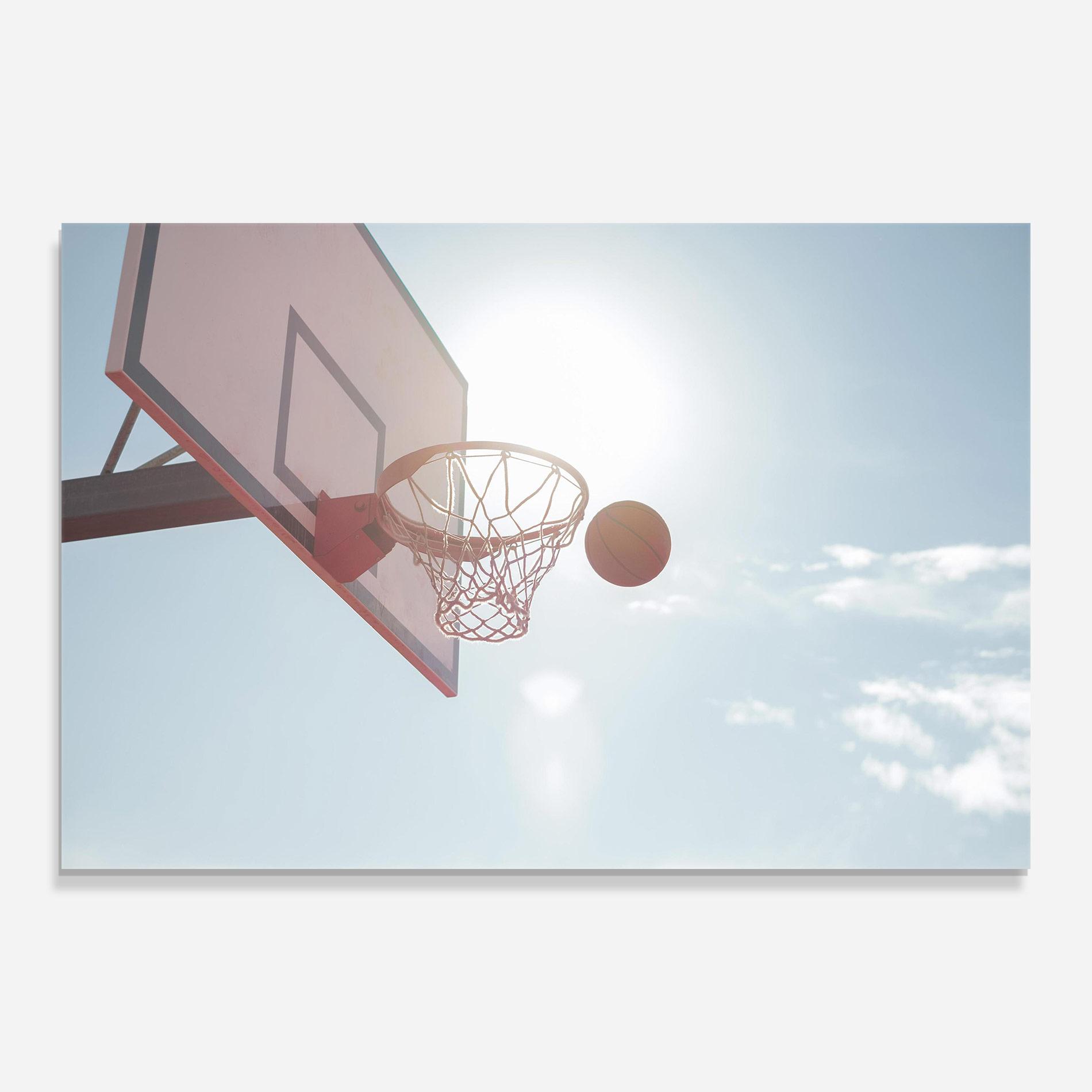 Üvegkép Basketball Hoop mockup 0