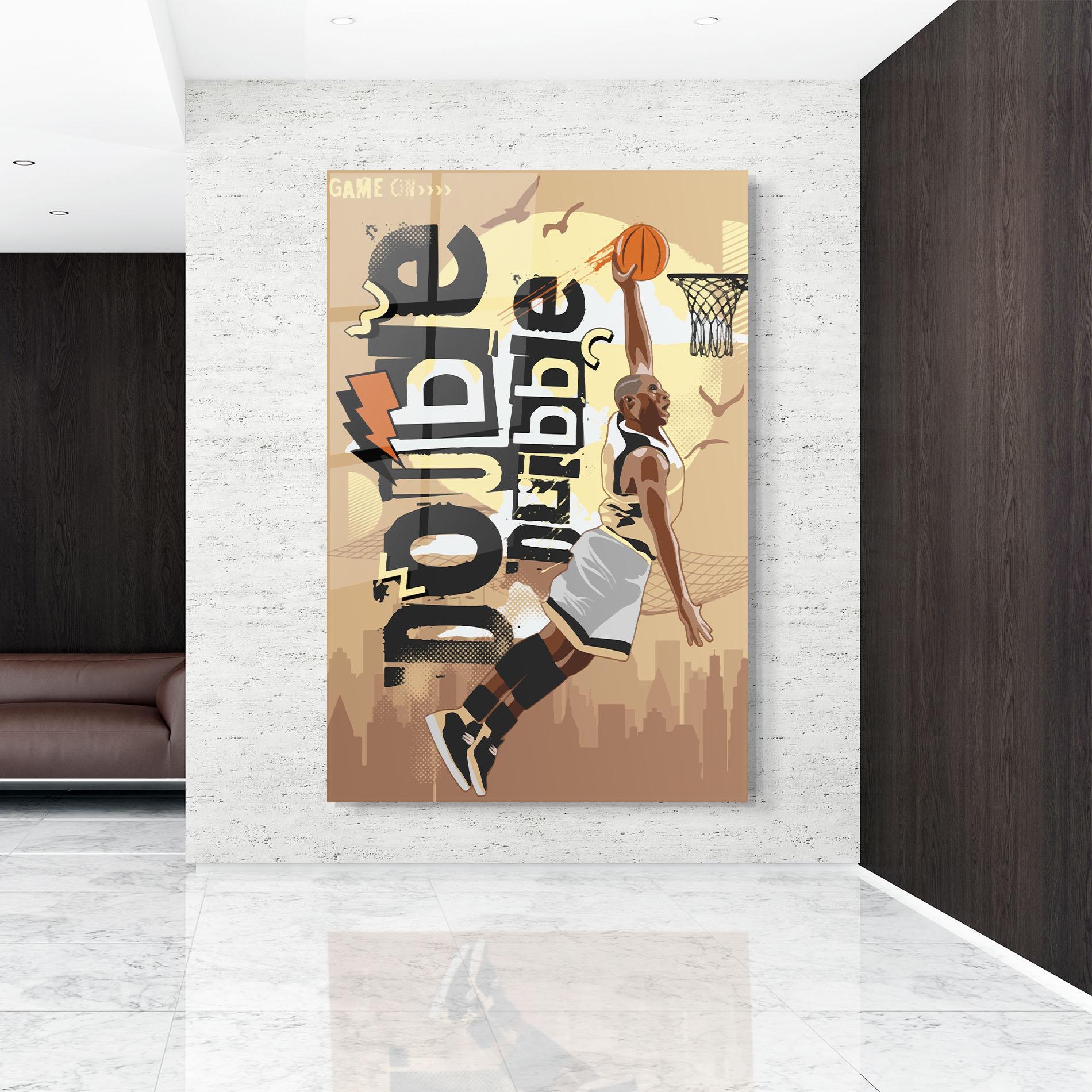 Üvegkép Double Dribble mockup 9