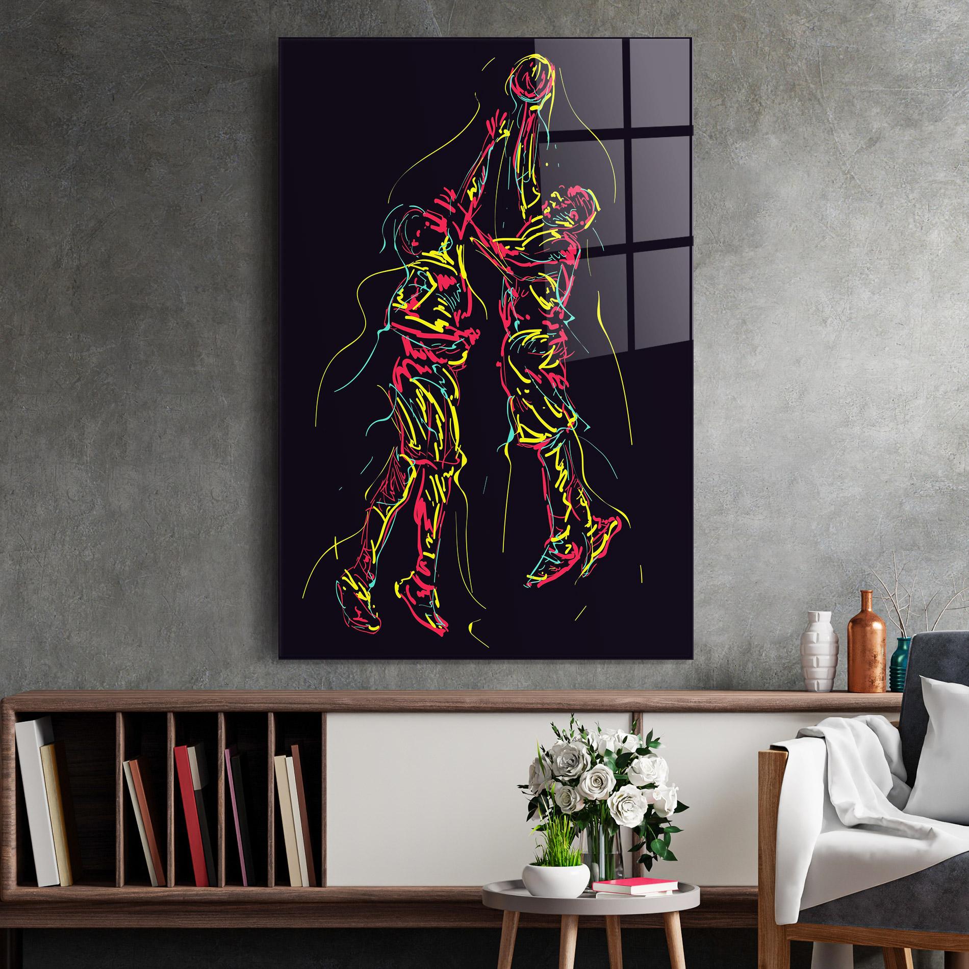 Üvegkép Basket Line Jump mockup 2