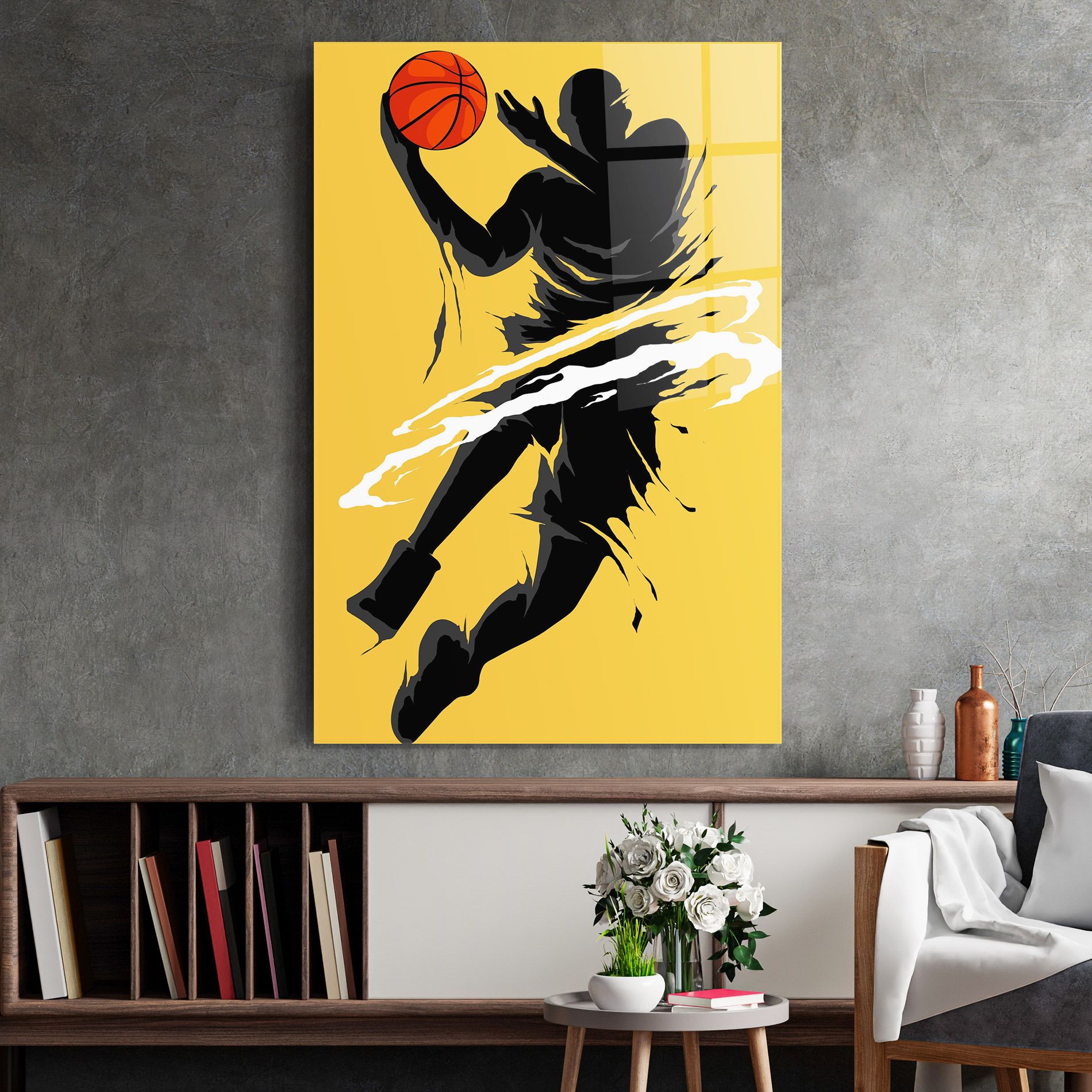 Basketball Smoke mockup 2
