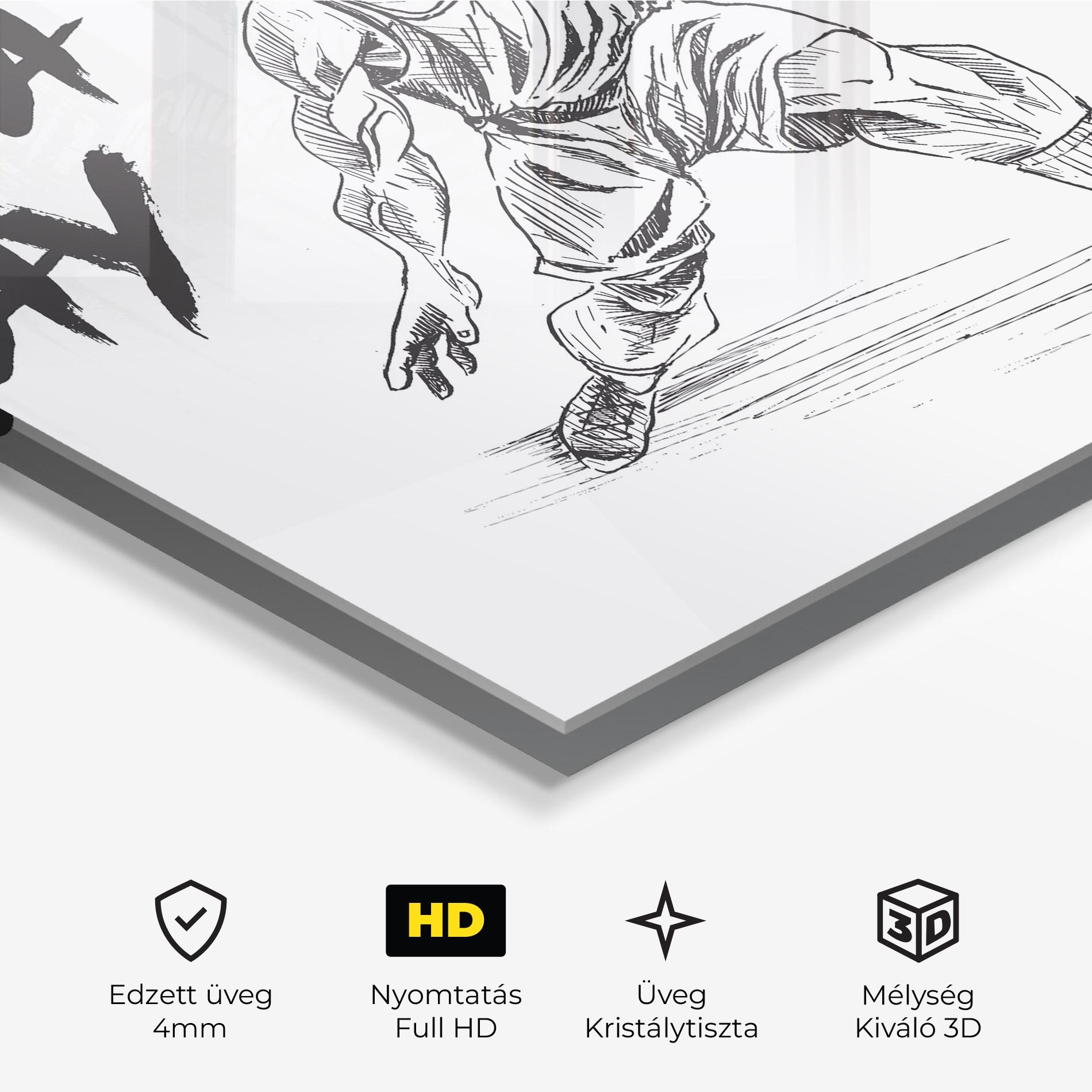 Üvegkép Wanna Play Basket mockup 3