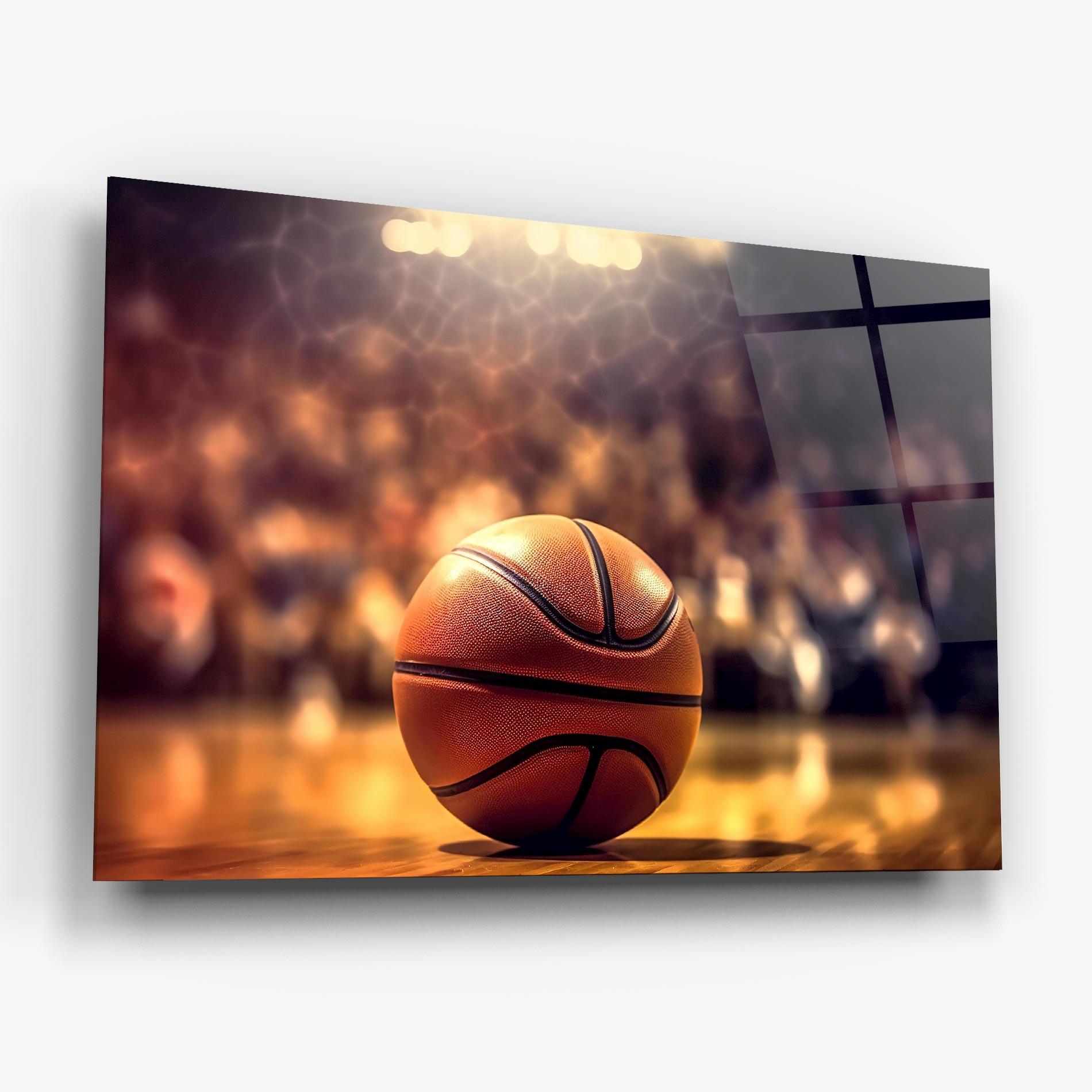 Üvegkép Basketball Arena mockup 6
