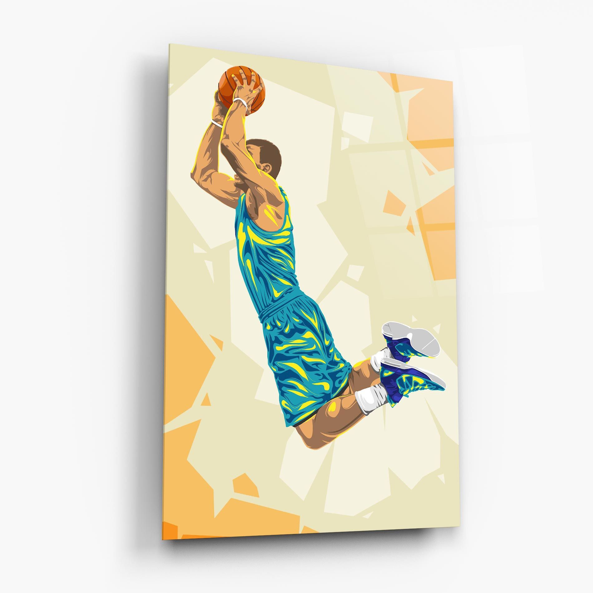 Basketball Dunk Pose mockup 6