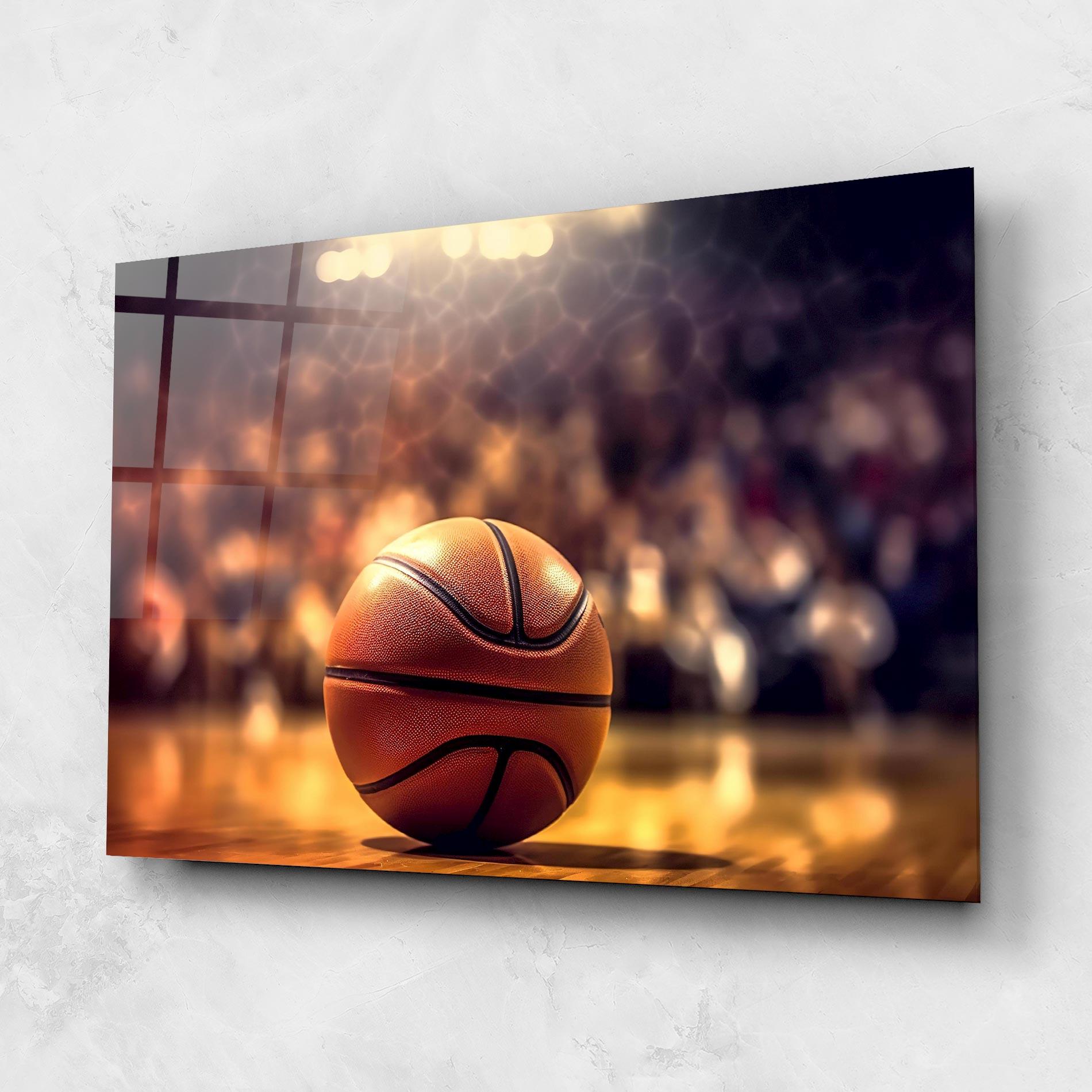 Üvegkép Basketball Arena mockup 1