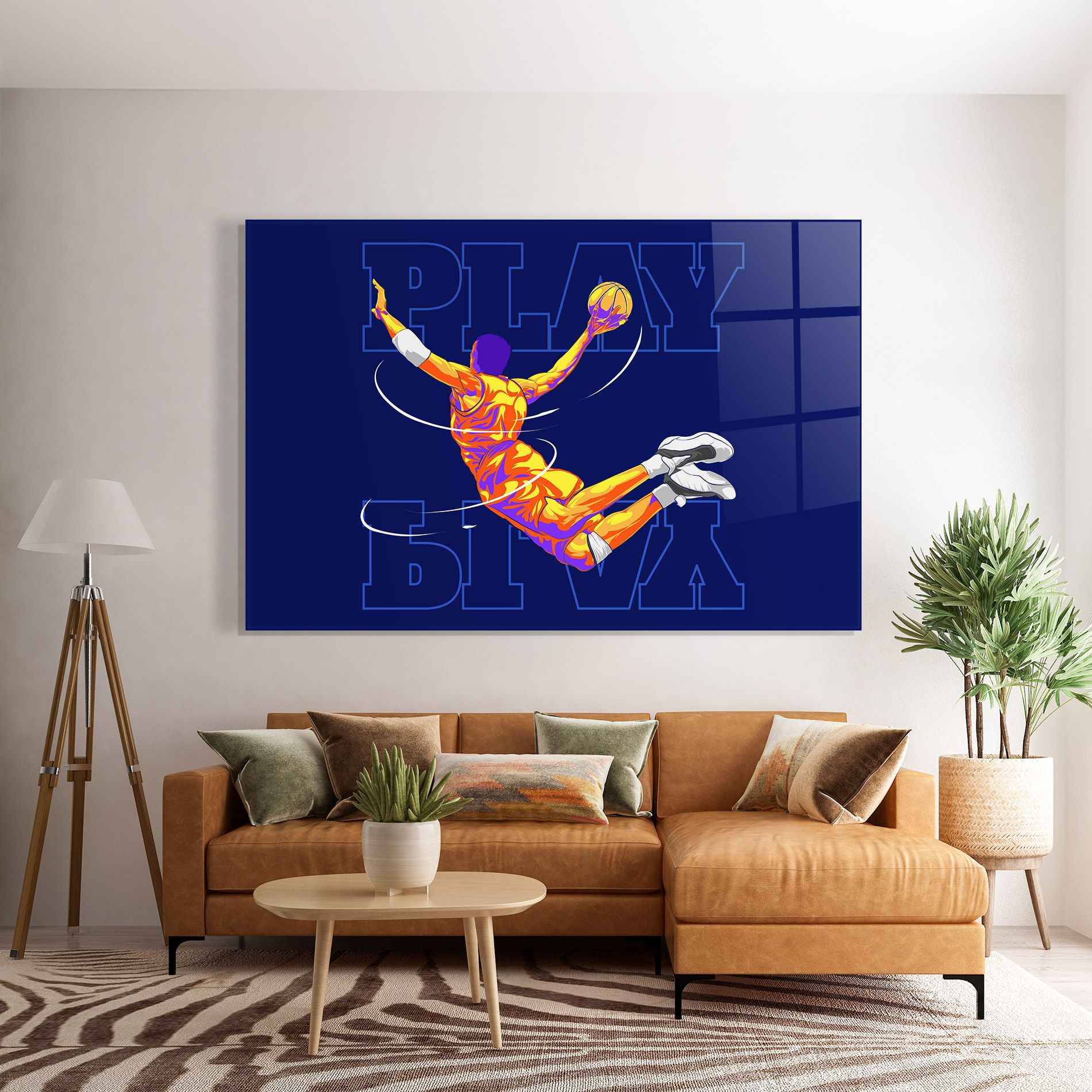 Basketball Blue mockup 7