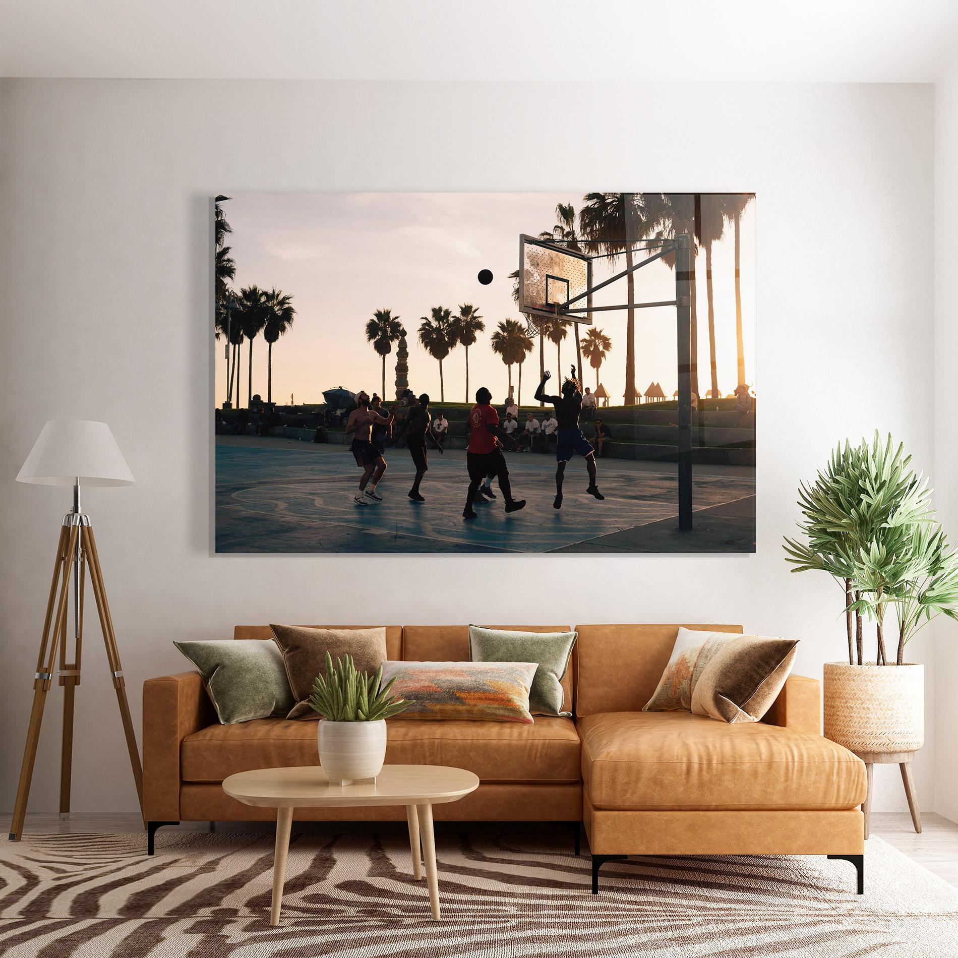 Üvegkép Basketball Friends mockup 7