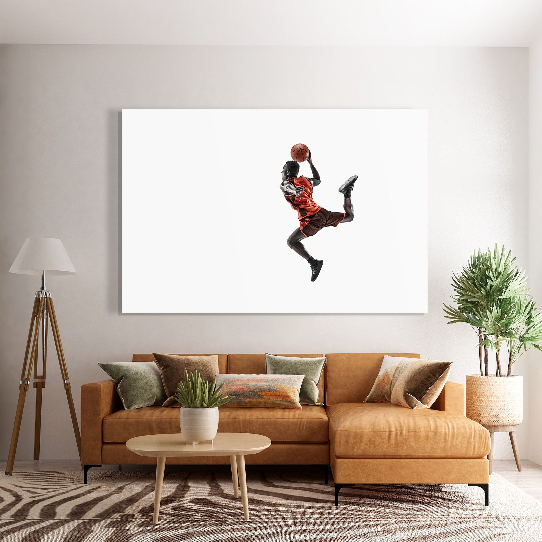 Basketball Player Flying mockup 7