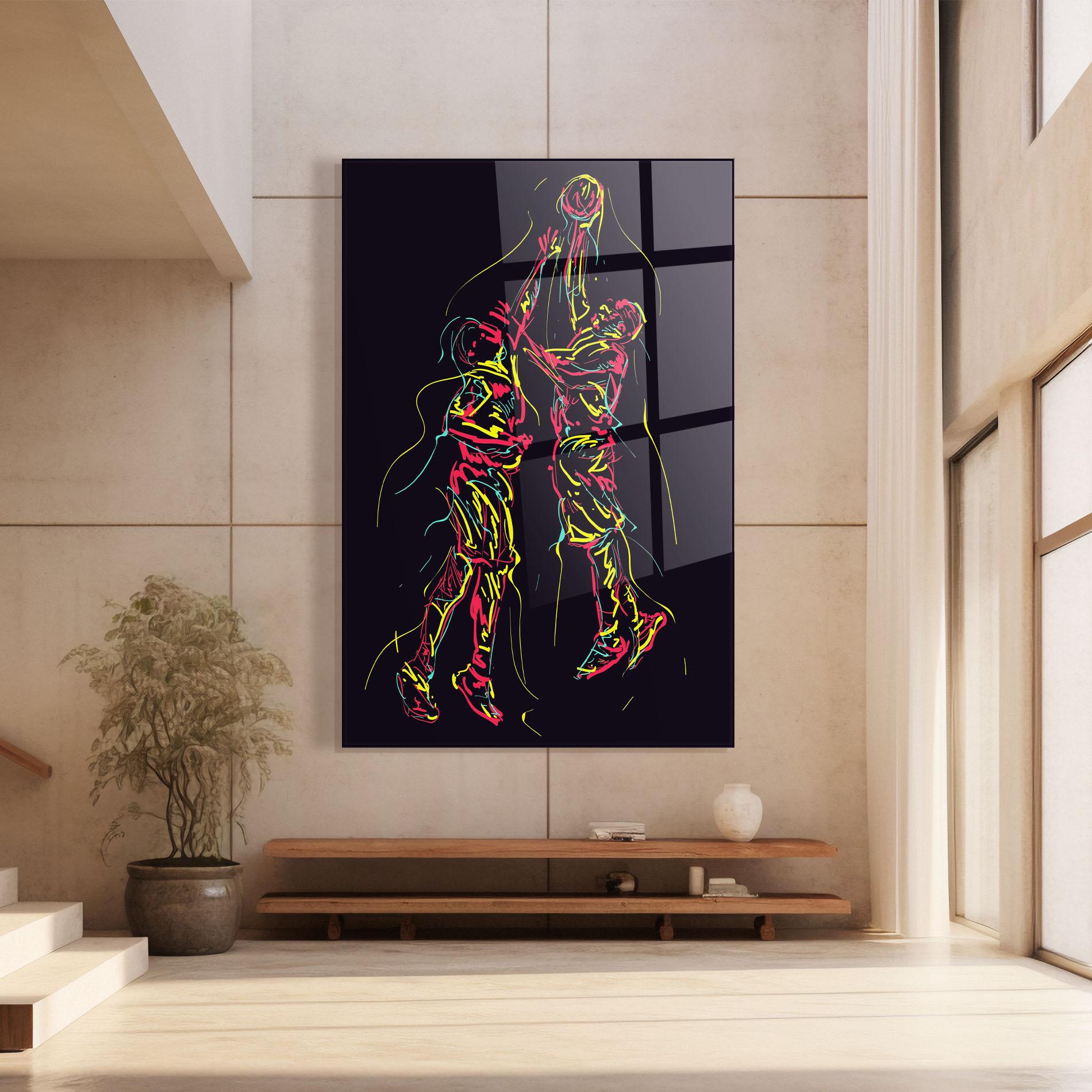 Üvegkép Basket Line Jump mockup 8