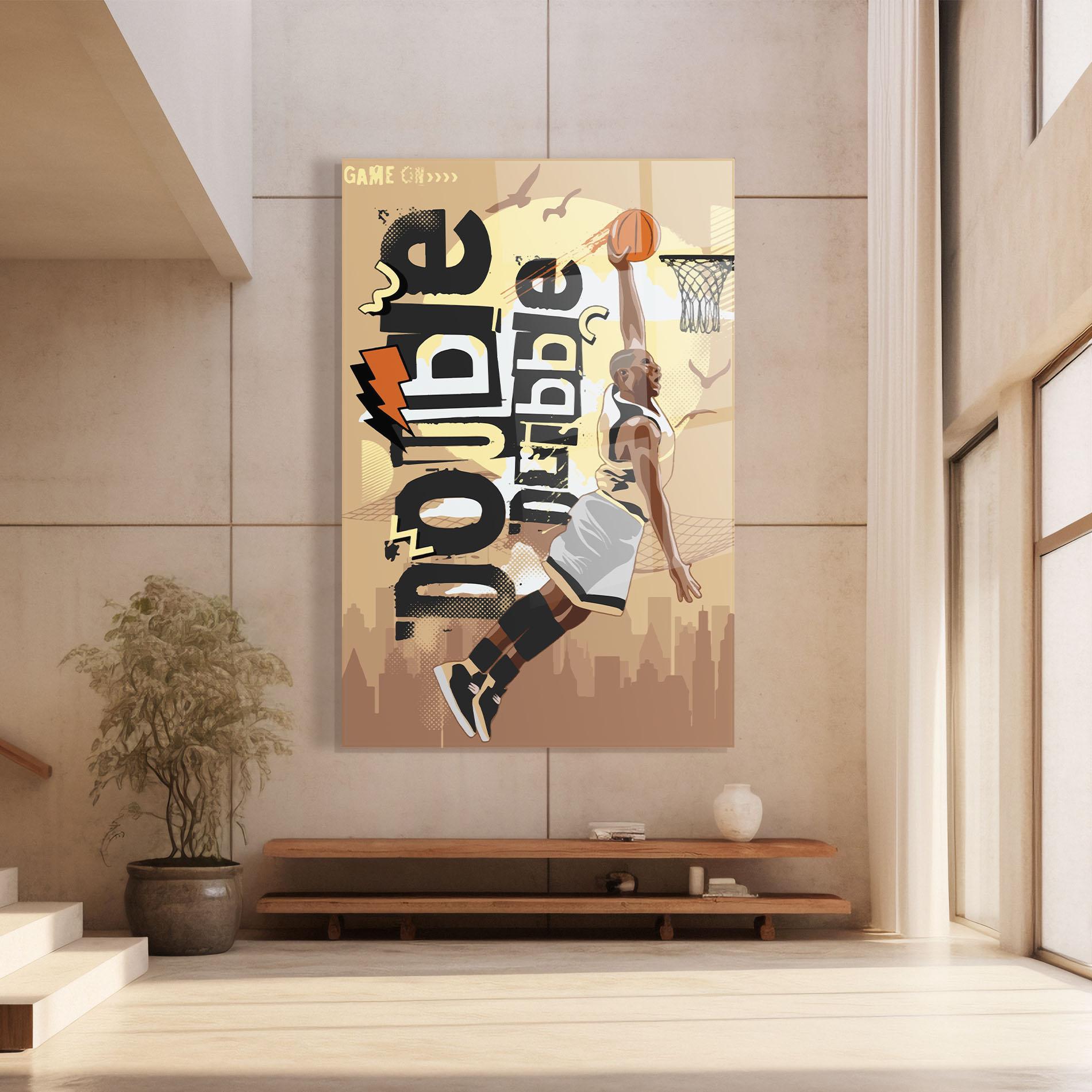 Üvegkép Double Dribble mockup 8