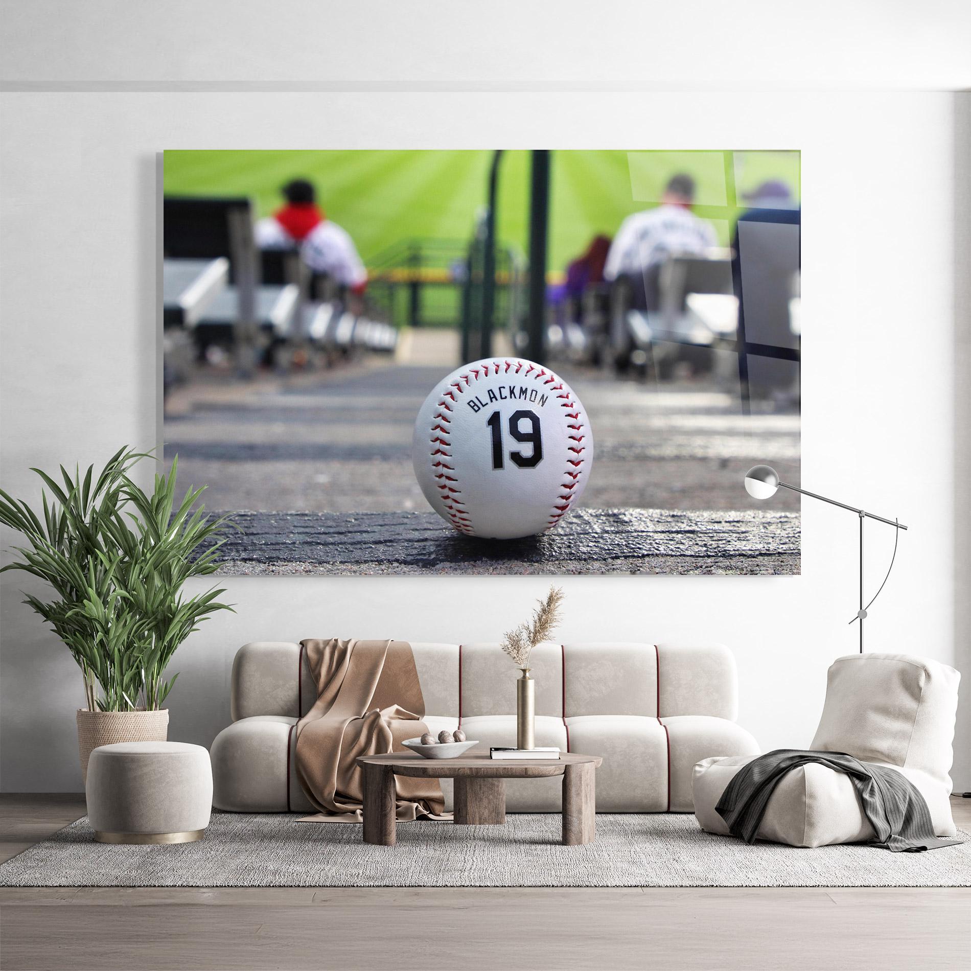 Üvegkép Baseball Nr 19 mockup 9