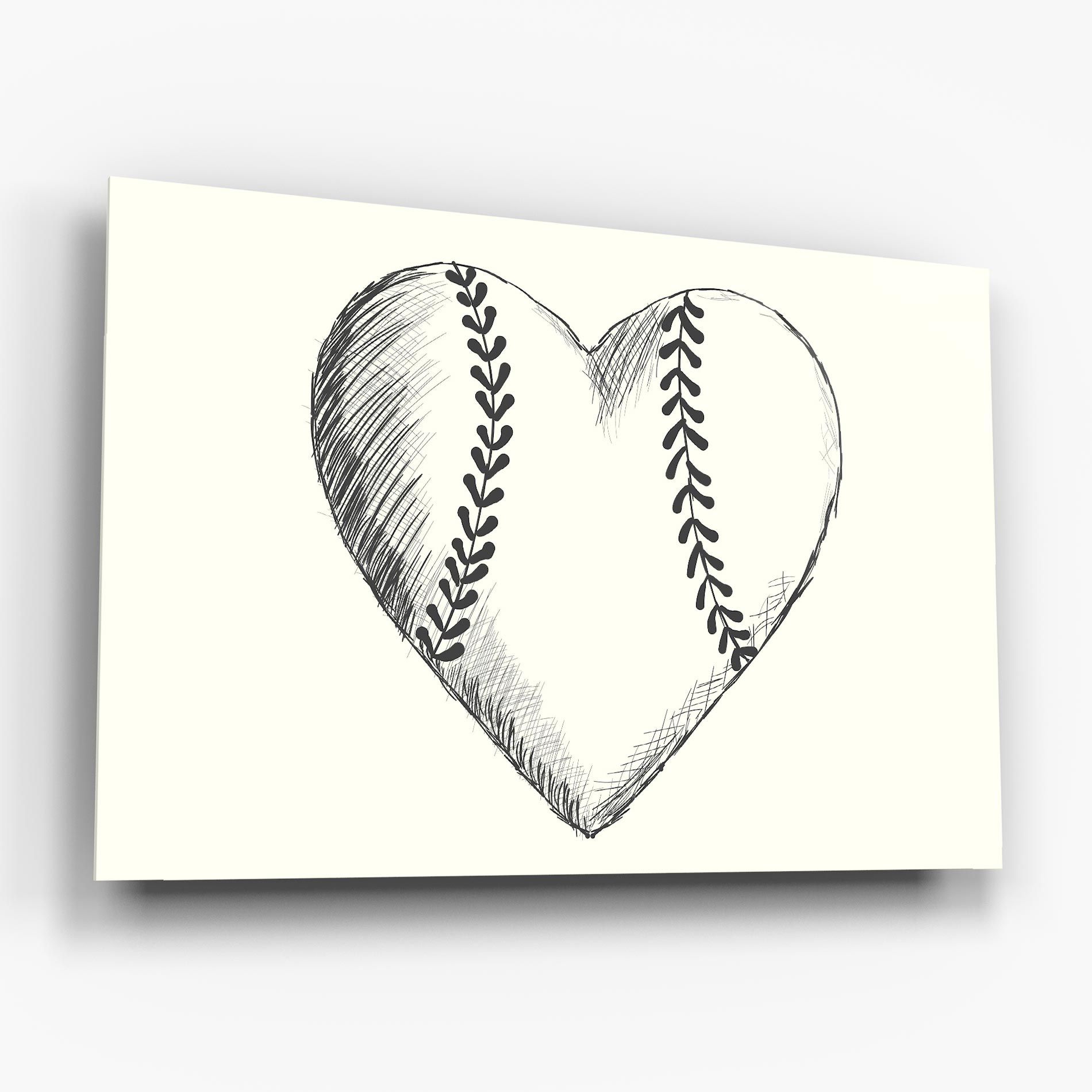 Baseball Heart mockup 6