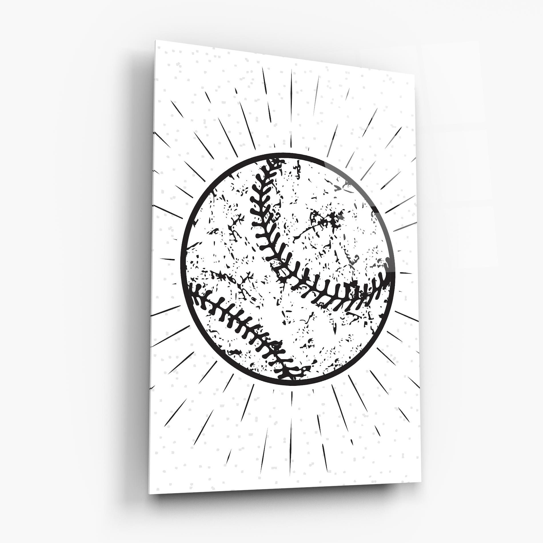 Baseball Ball Line mockup 6