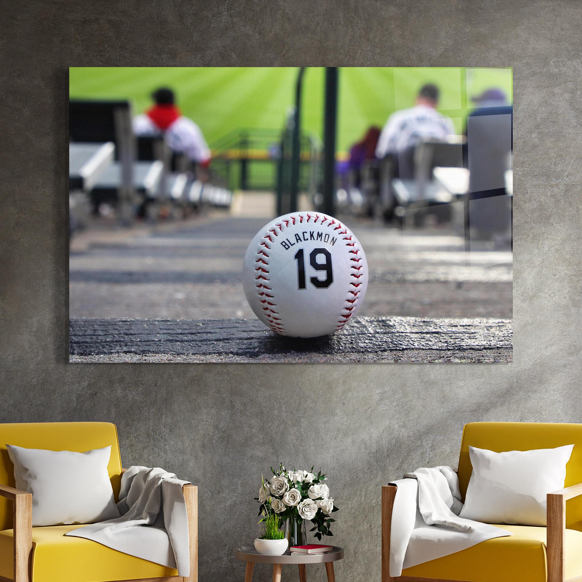 Üvegkép Baseball Nr 19 mockup 4