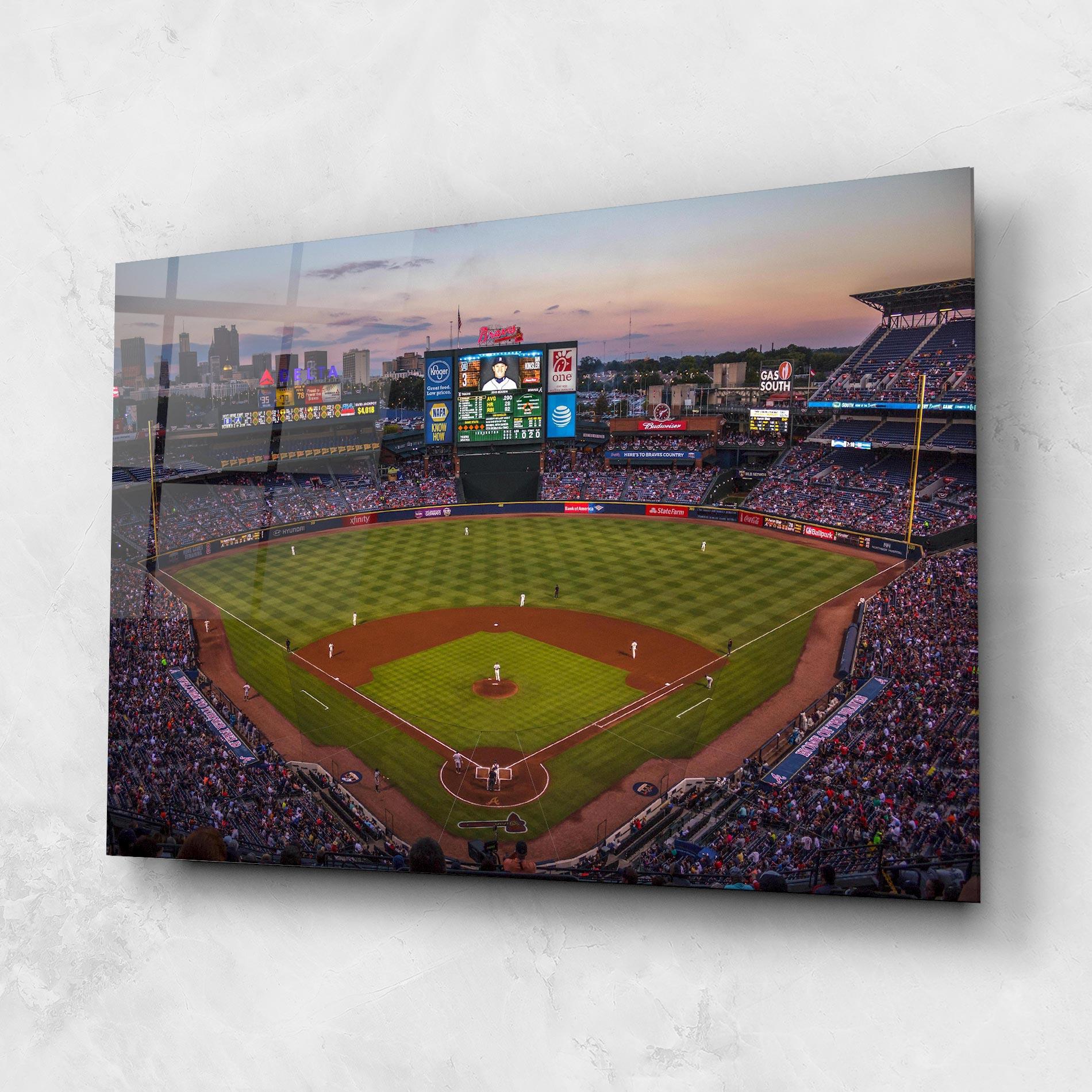 Üvegkép Baseball Field mockup 1