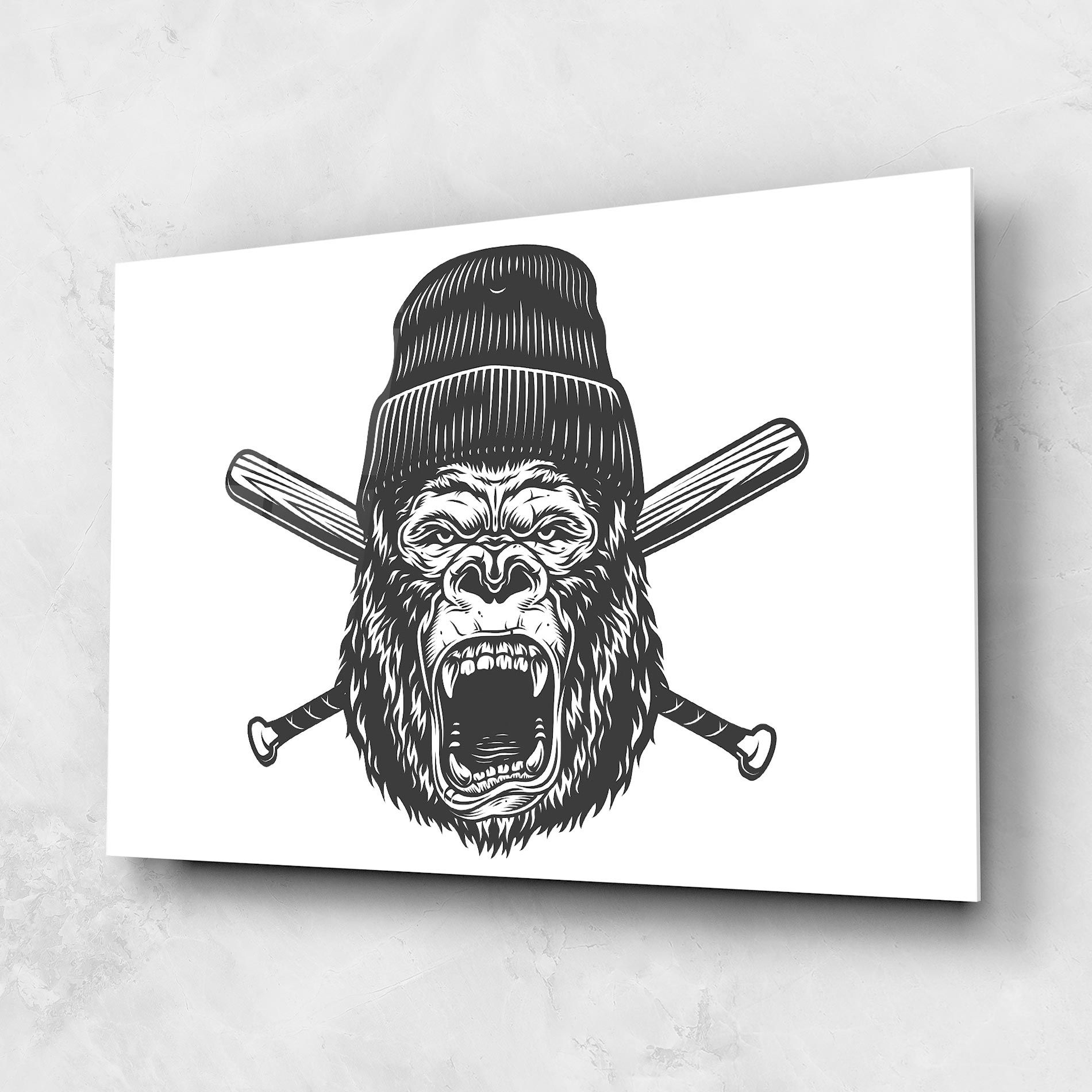 Baseball Gorilla mockup 1