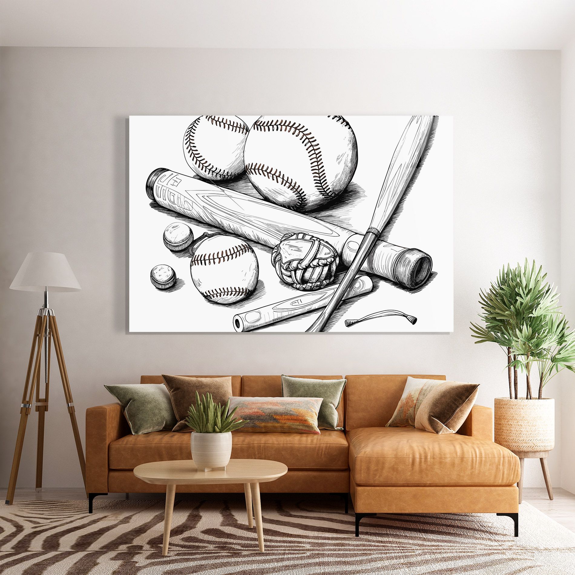 Baseball Balls Line mockup 7